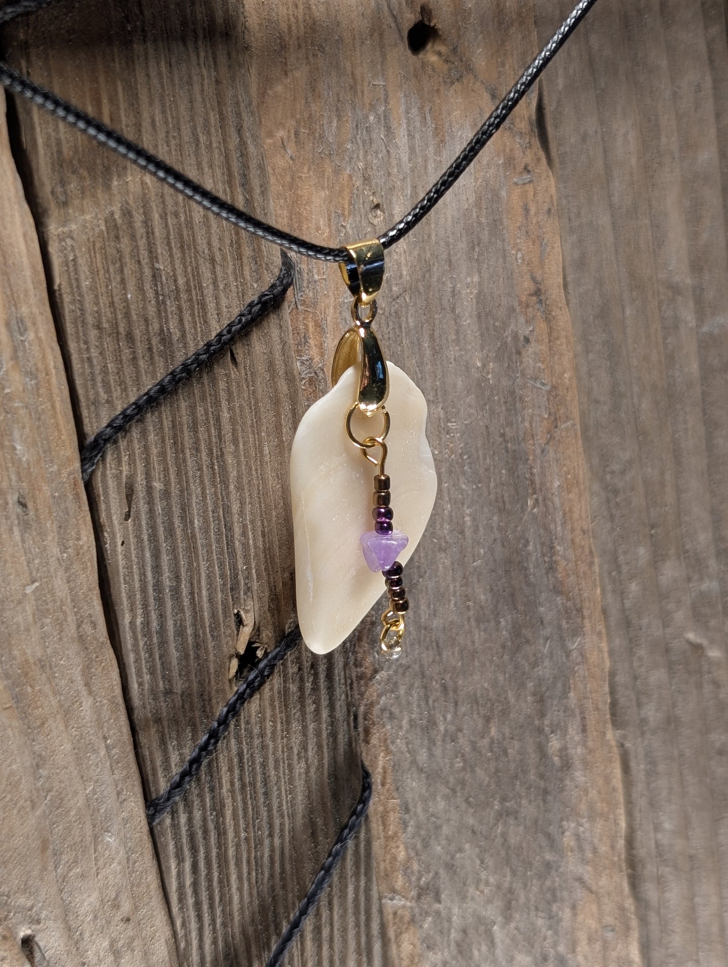 Beaded Shell Necklace