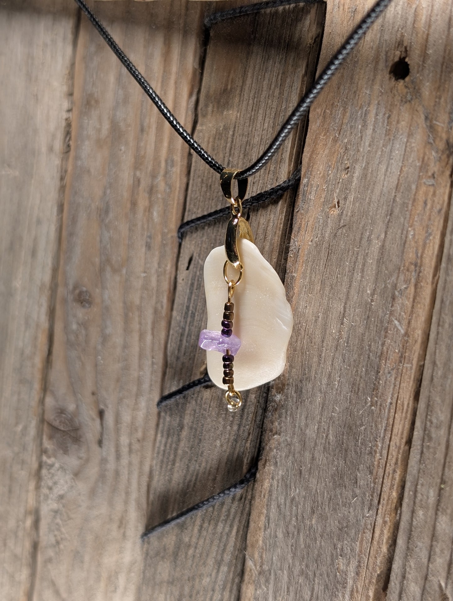 Beaded Shell Necklace