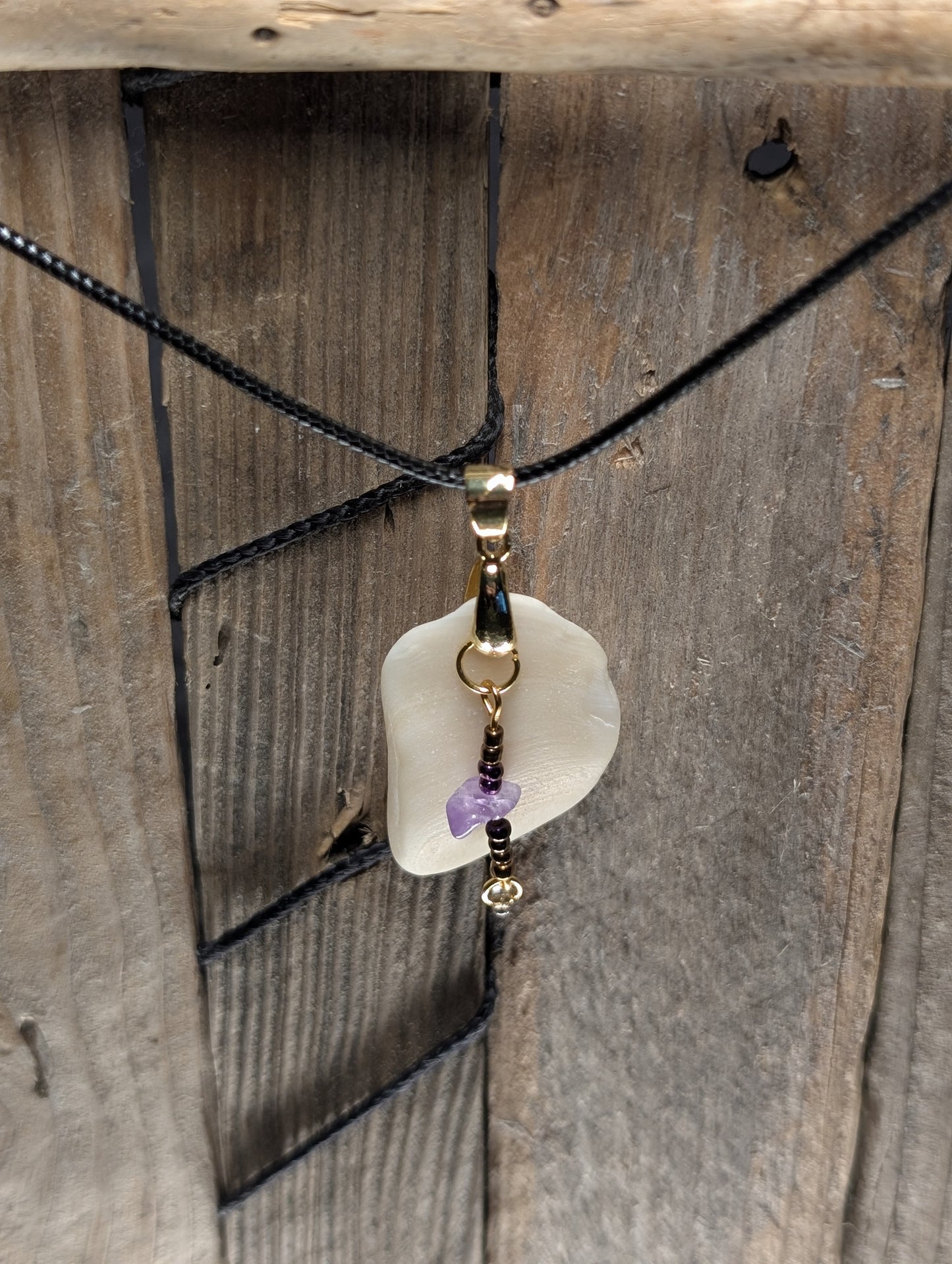Beaded Shell Necklace