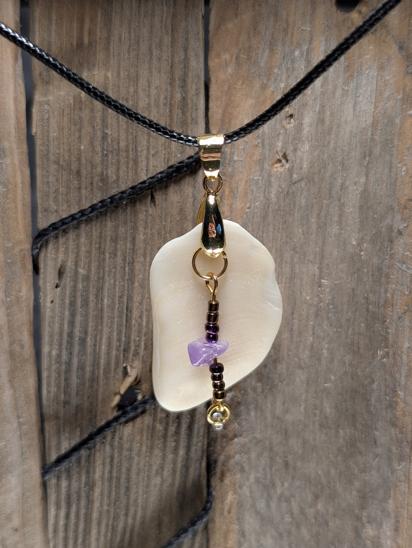 Beaded Shell Necklace