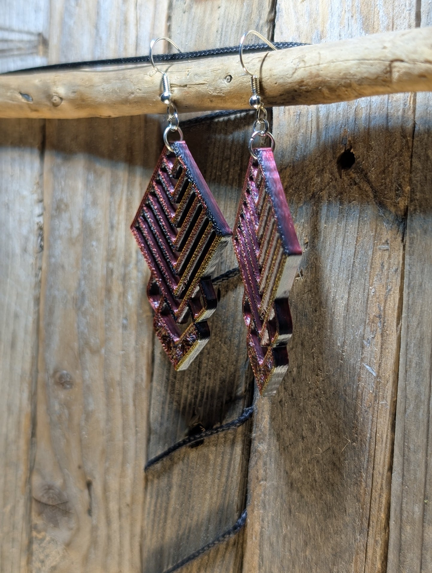 Geometric Dangle Earrings