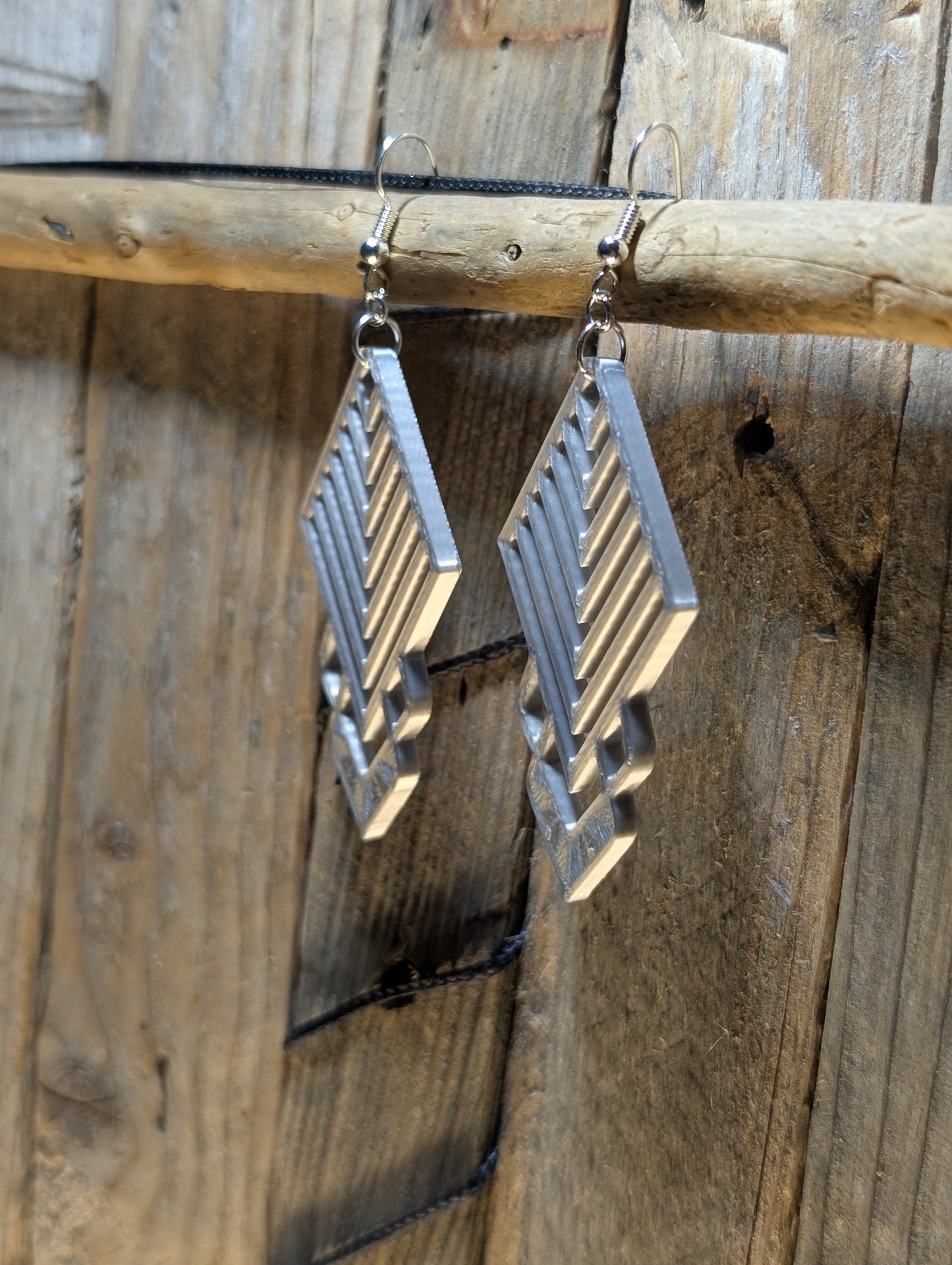 Geometric Dangle Earrings