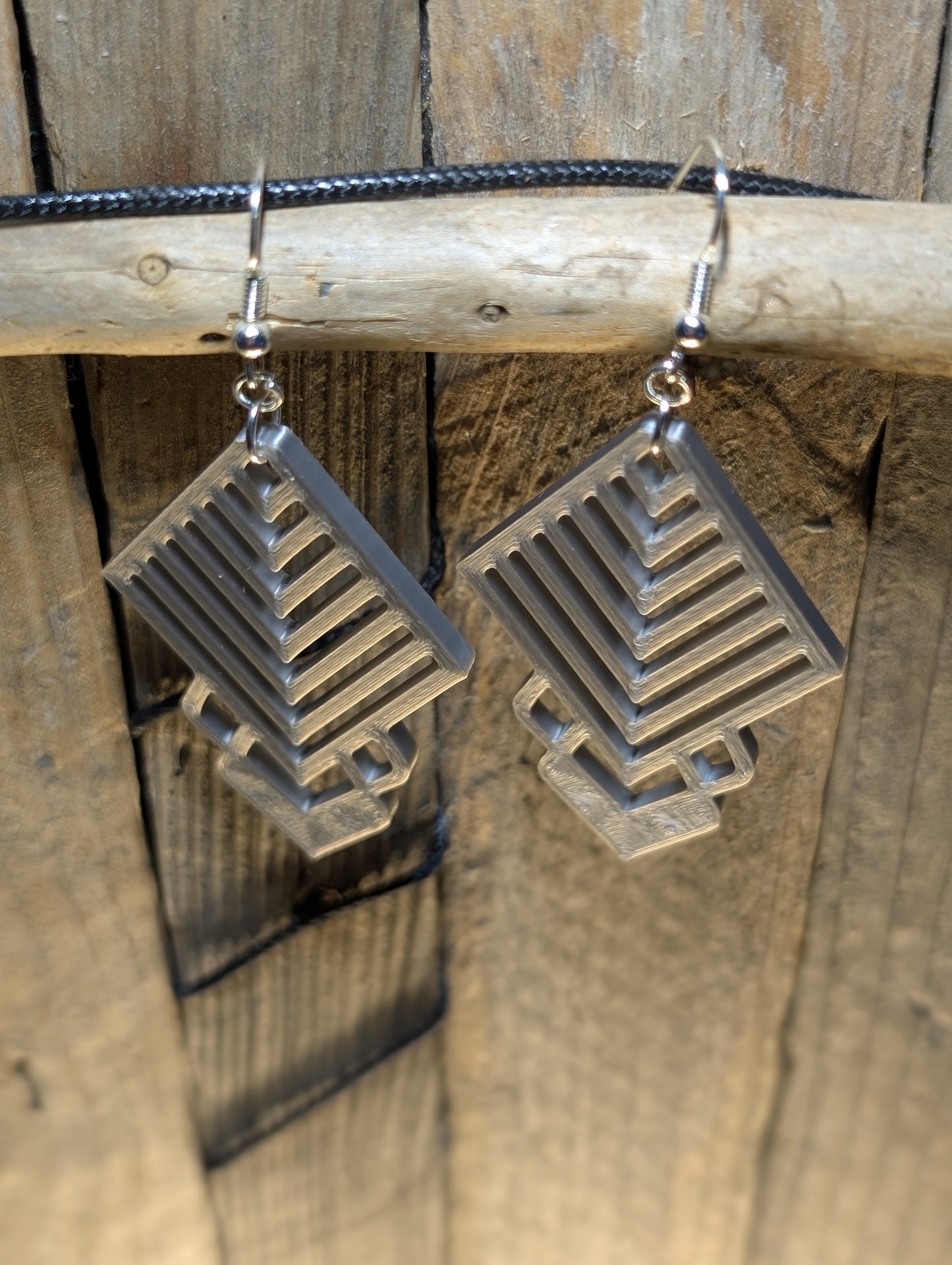 Geometric Dangle Earrings