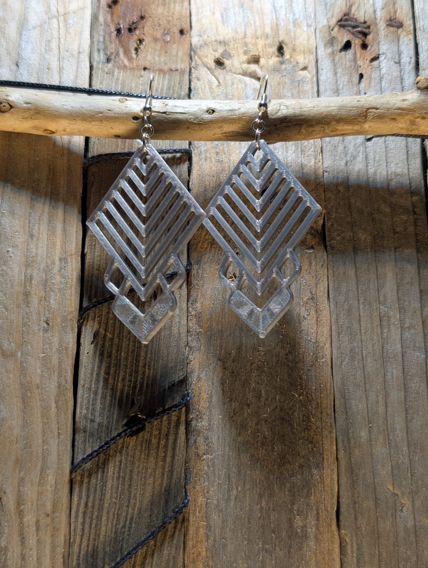Geometric Dangle Earrings