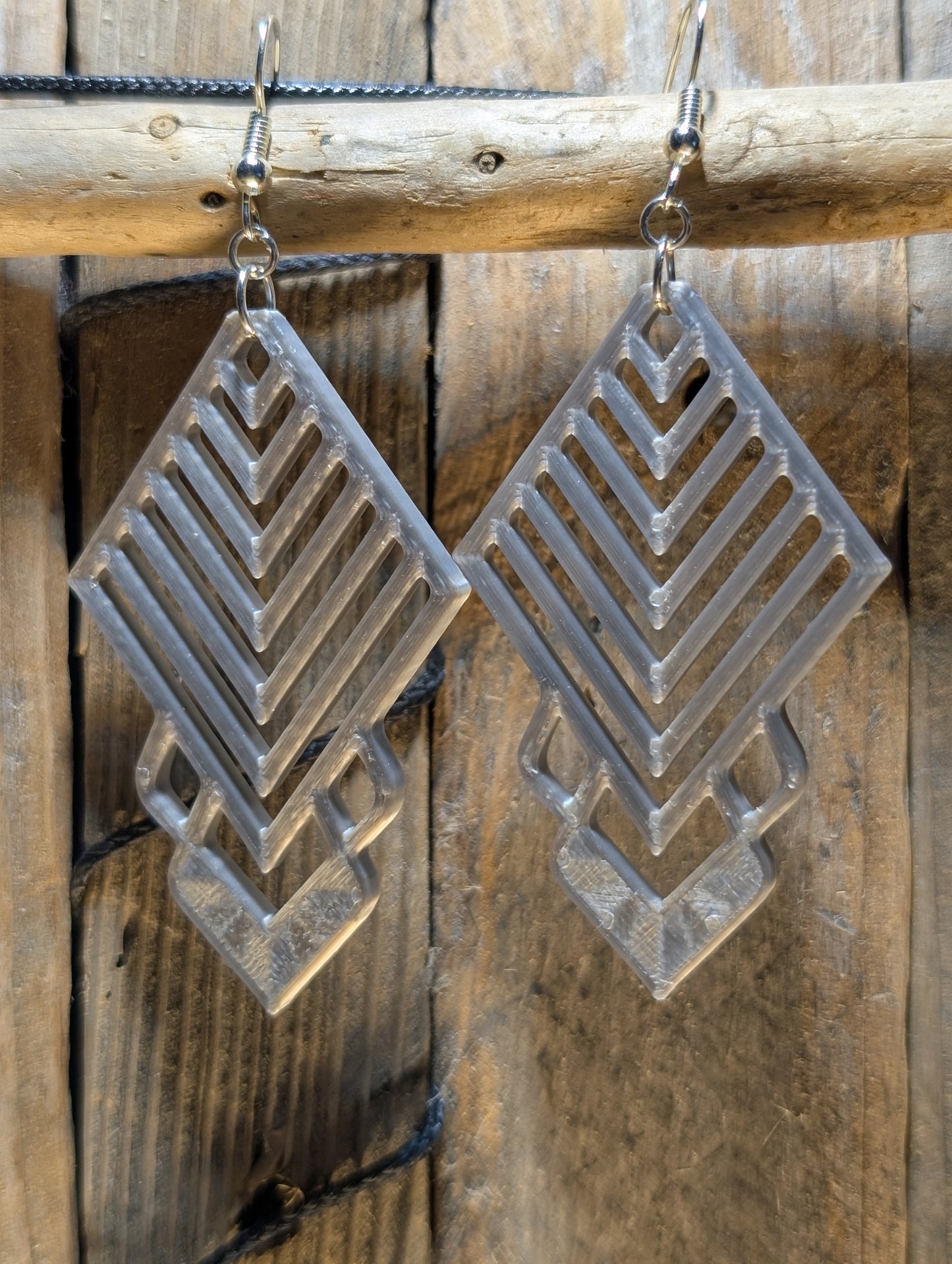 Geometric Dangle Earrings