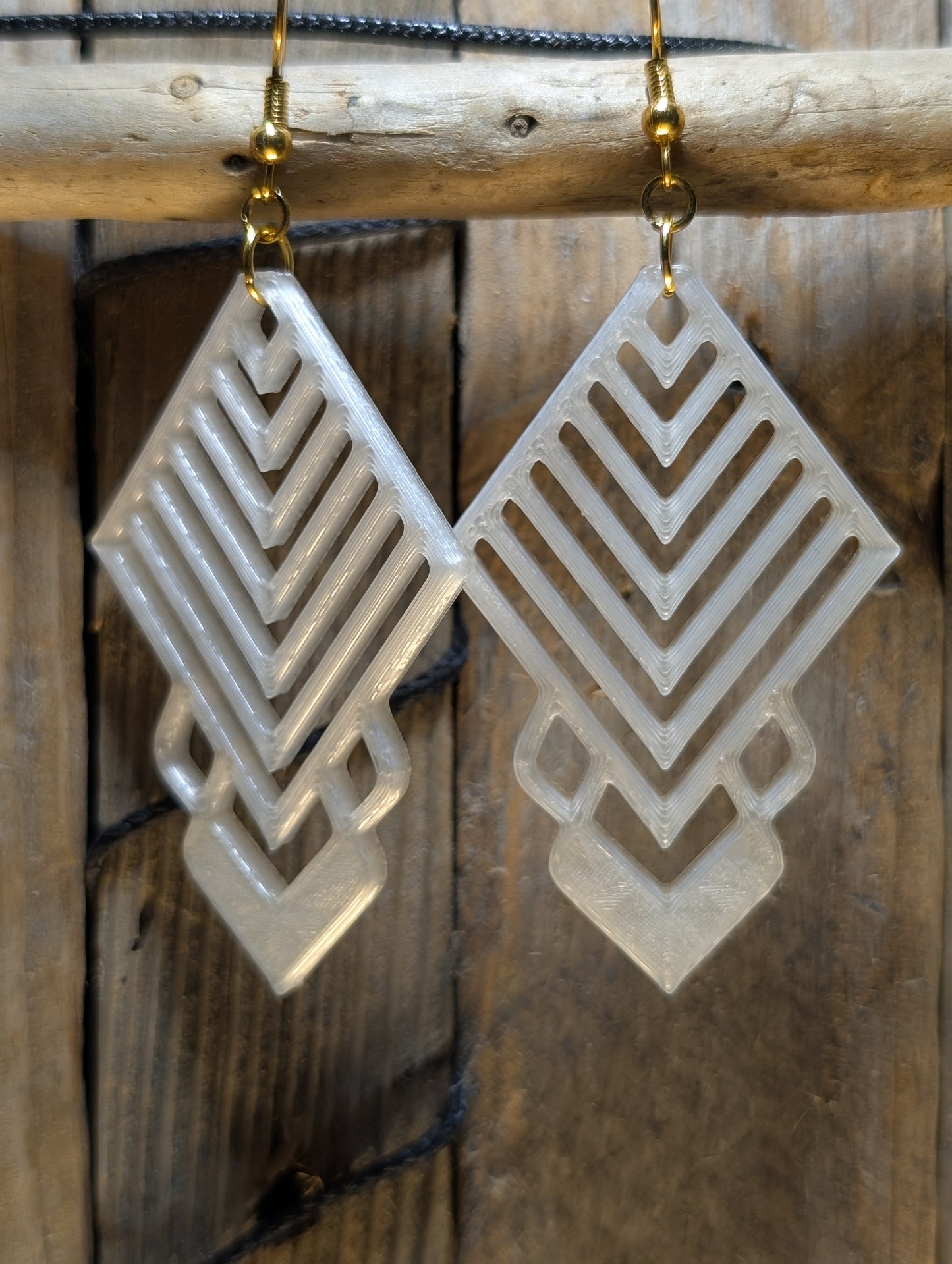 Geometric Dangle Earrings