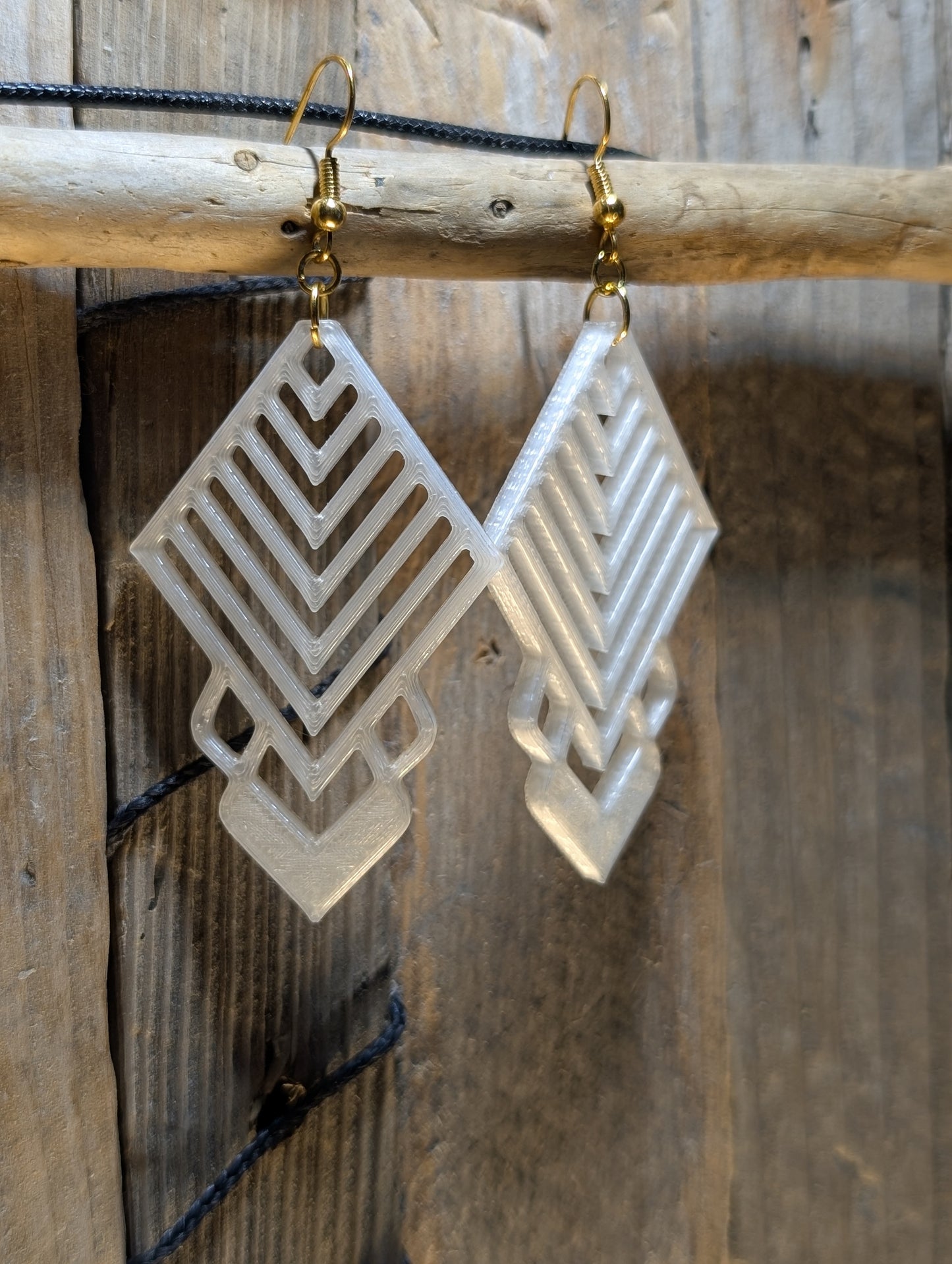 Geometric Dangle Earrings