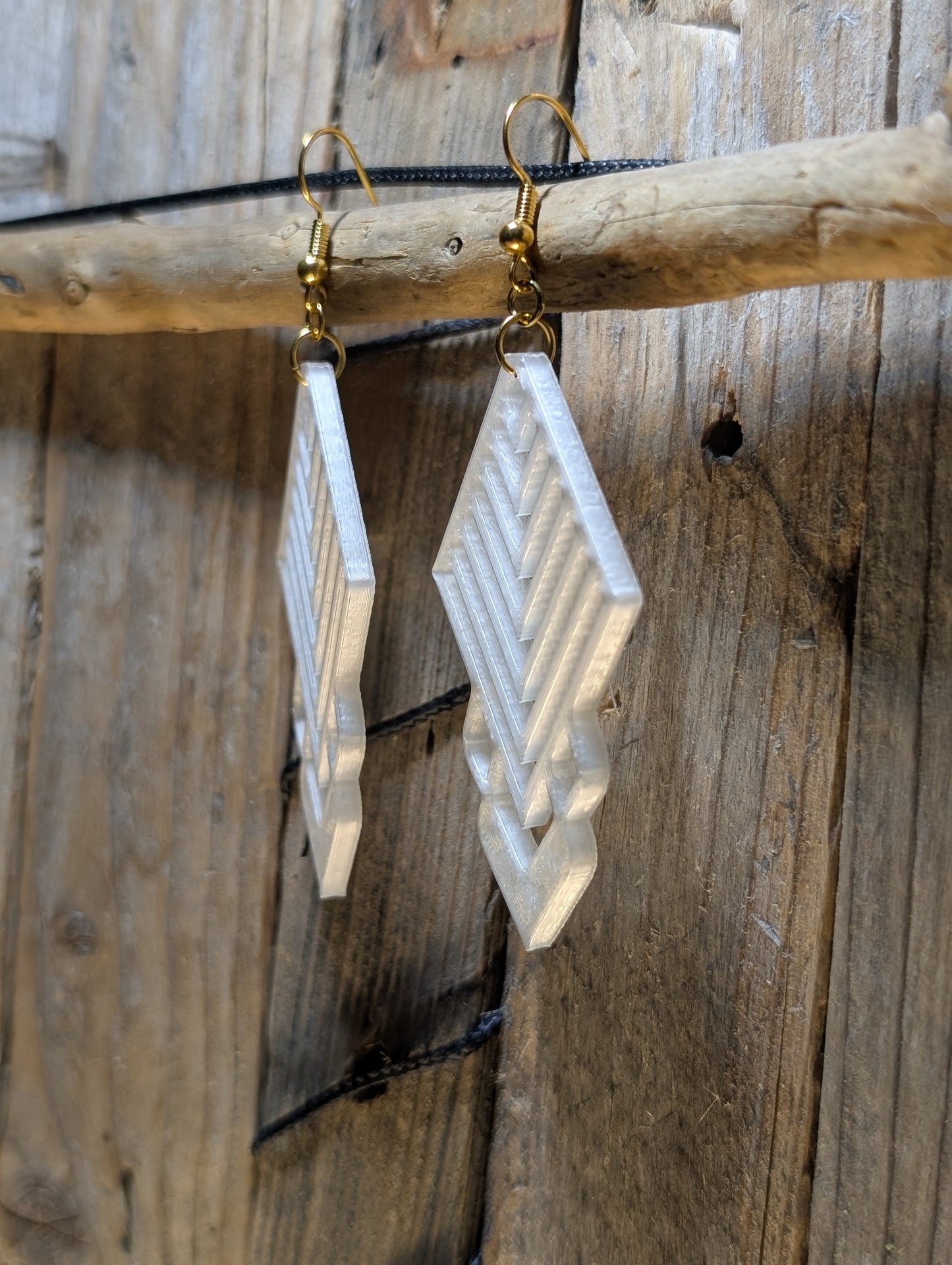 Geometric Dangle Earrings