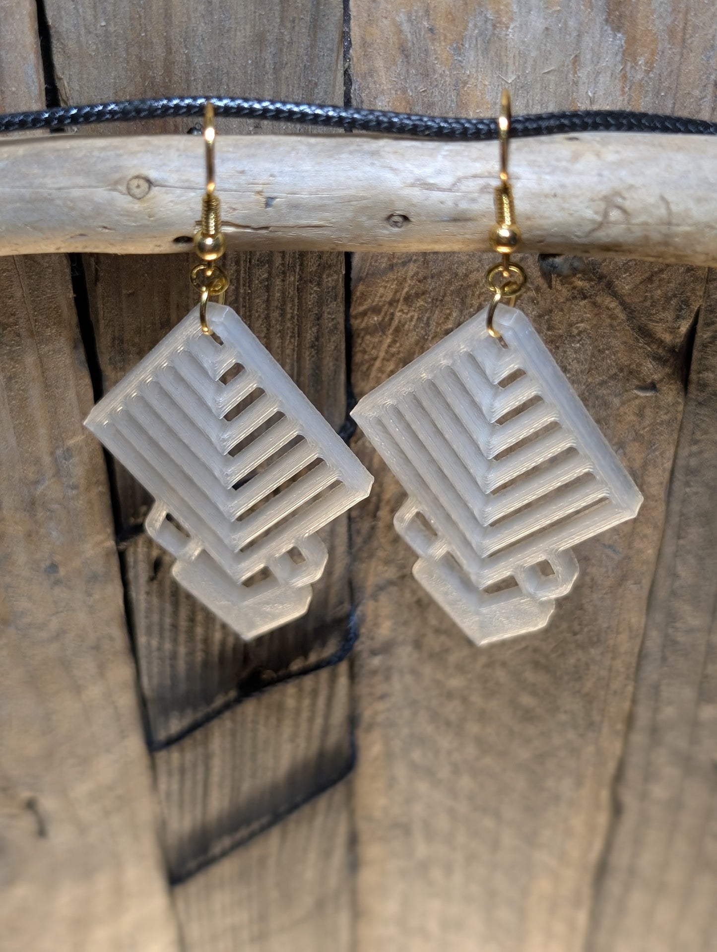 Geometric Dangle Earrings