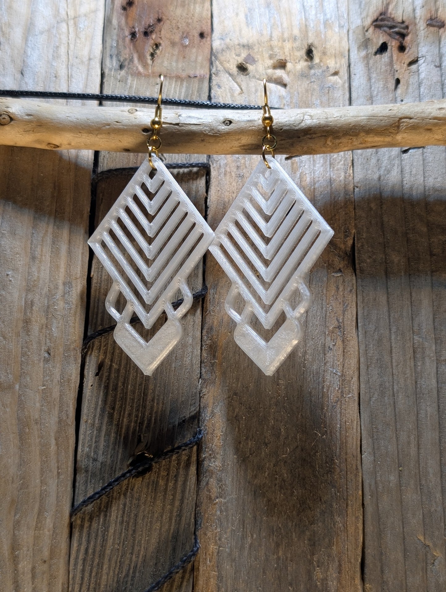 Geometric Dangle Earrings