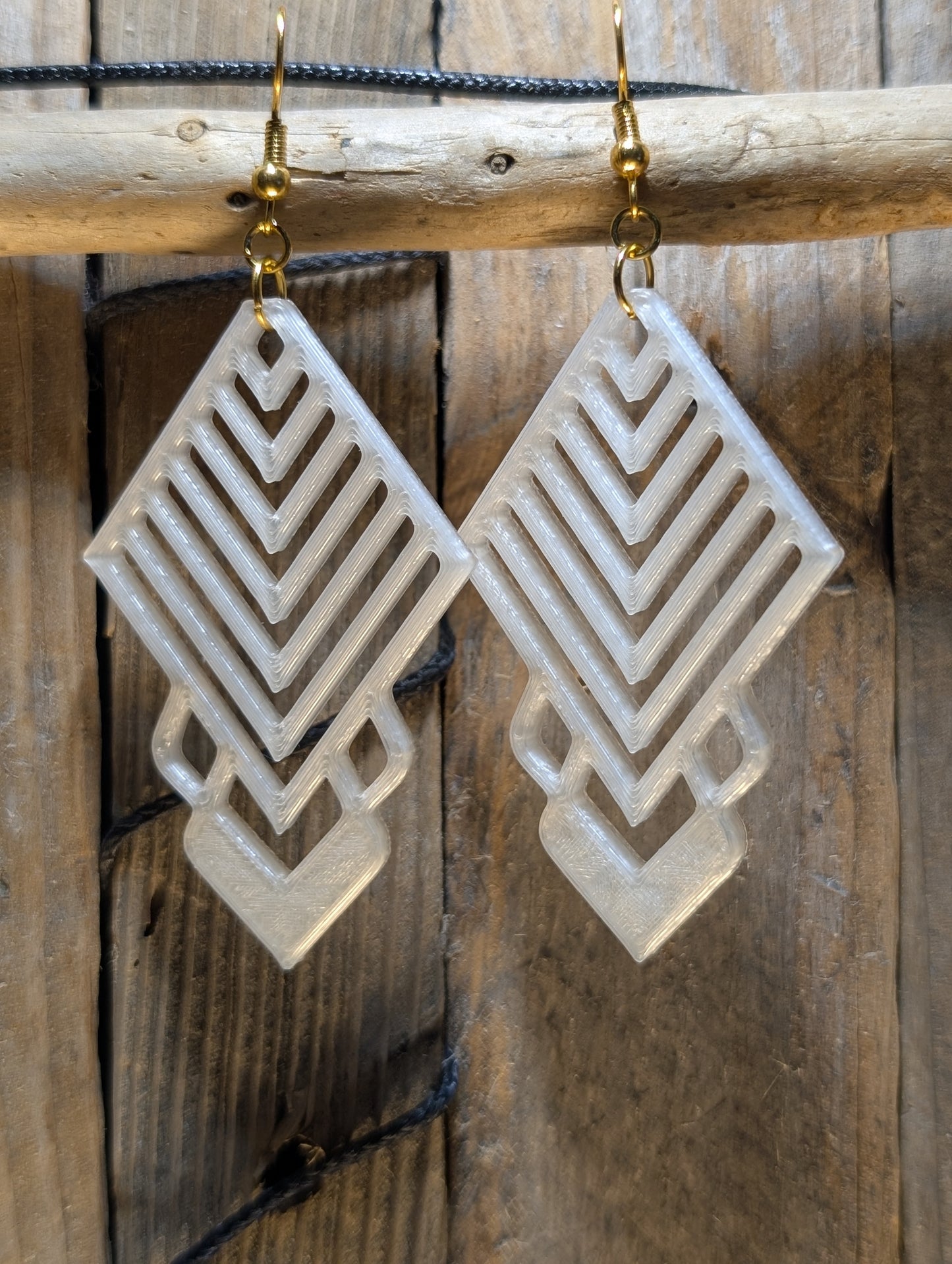 Geometric Dangle Earrings
