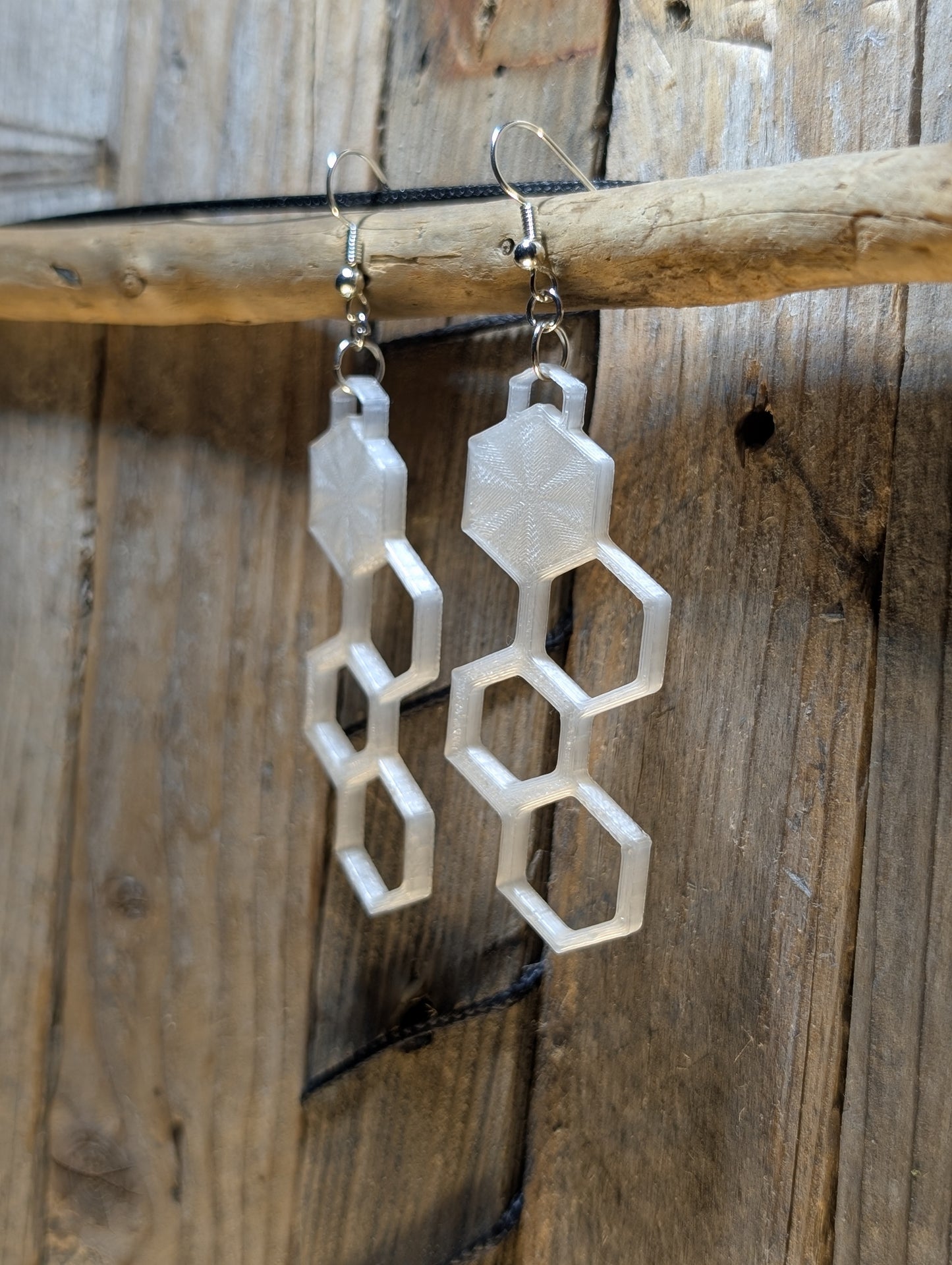 Hexagon Earrings