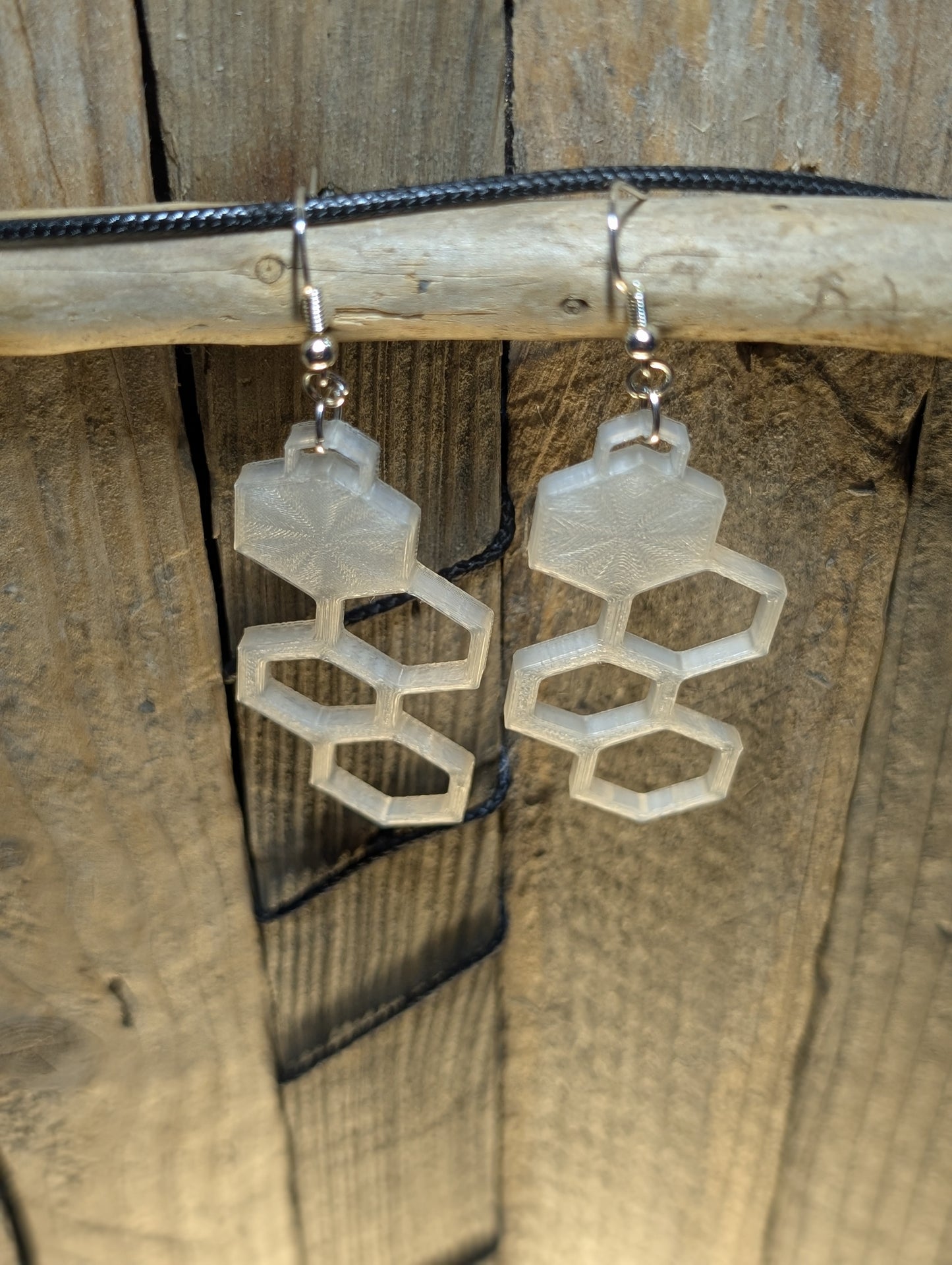 Hexagon Earrings