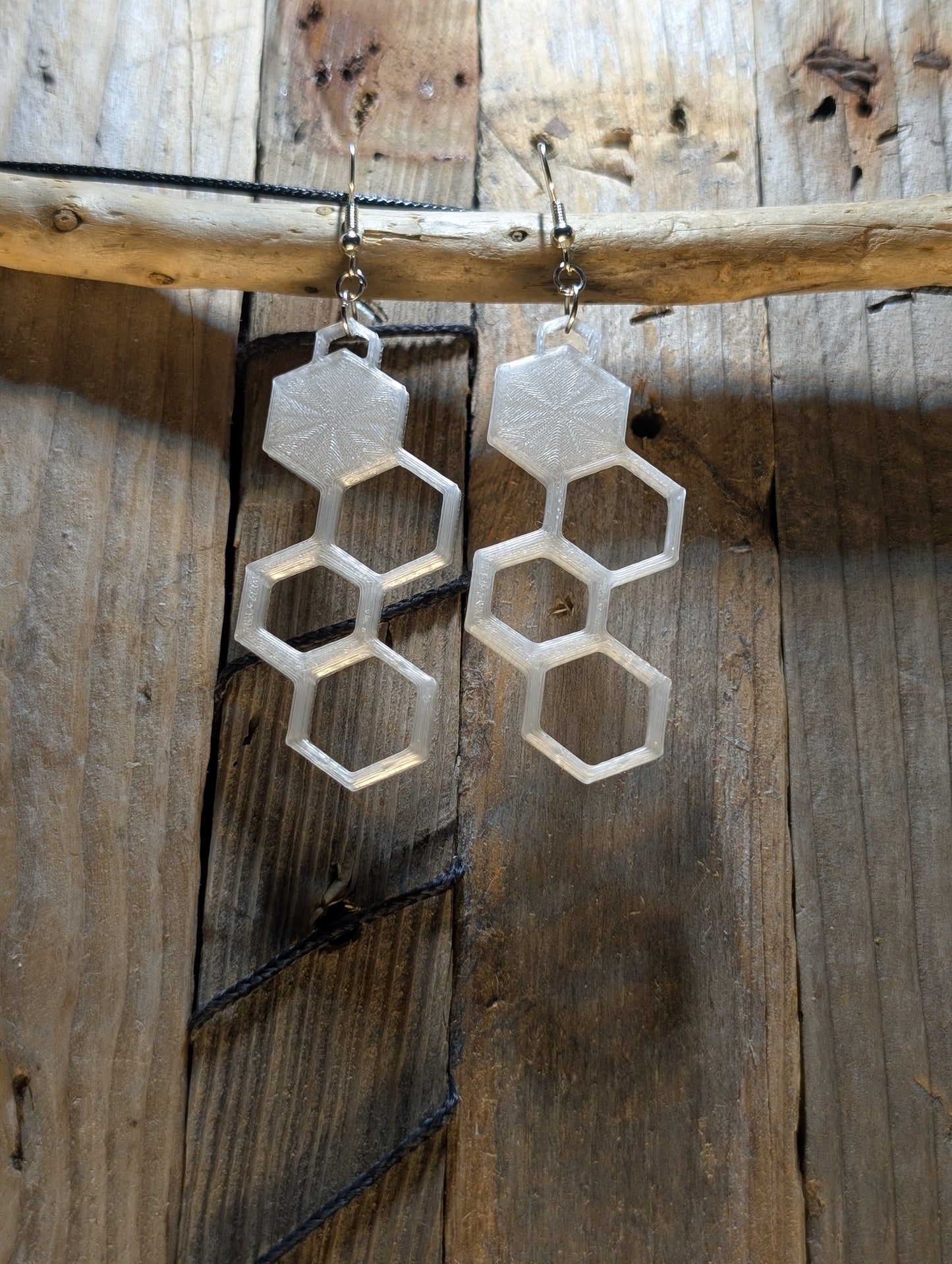 Hexagon Earrings