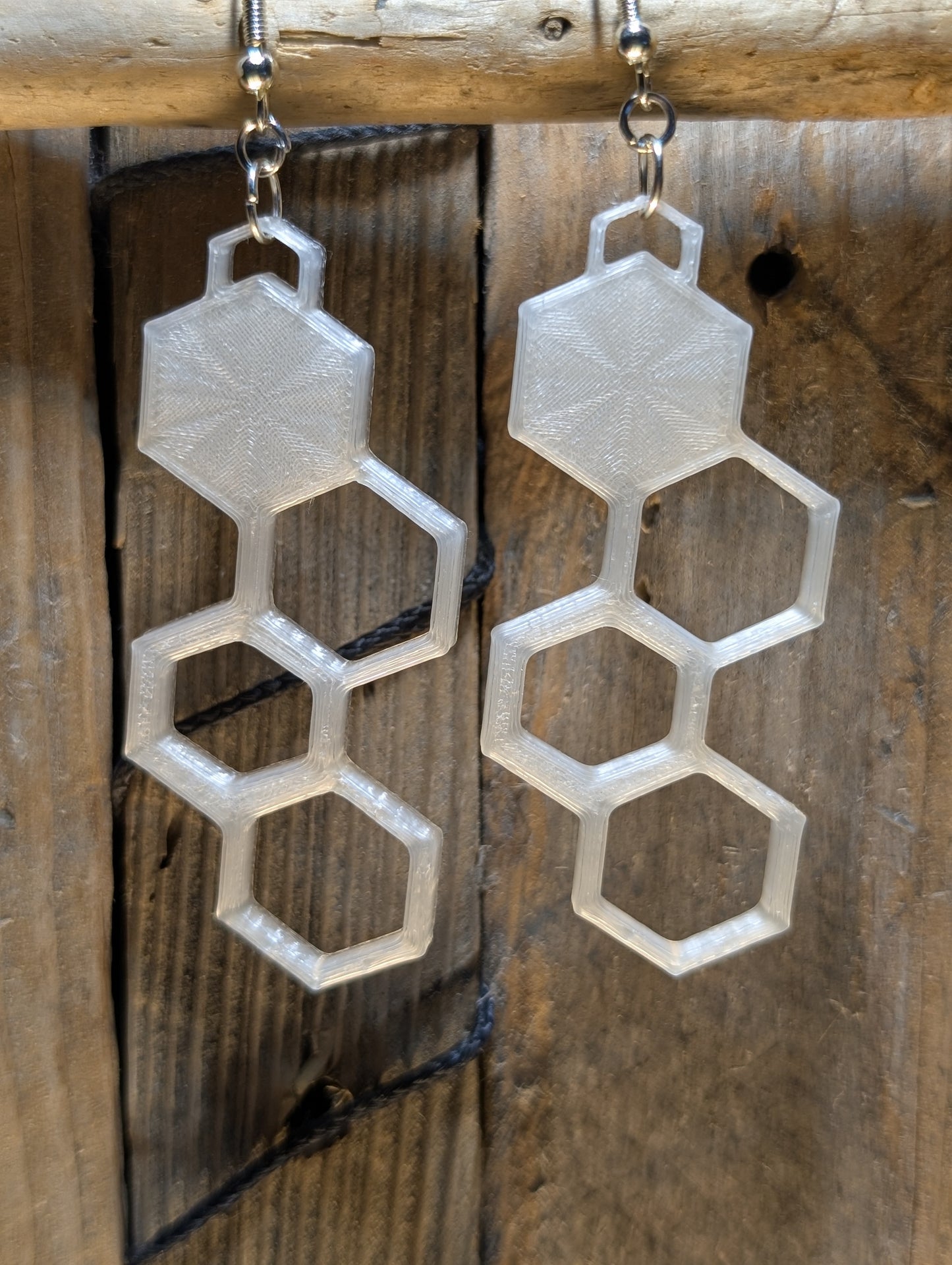 Hexagon Earrings
