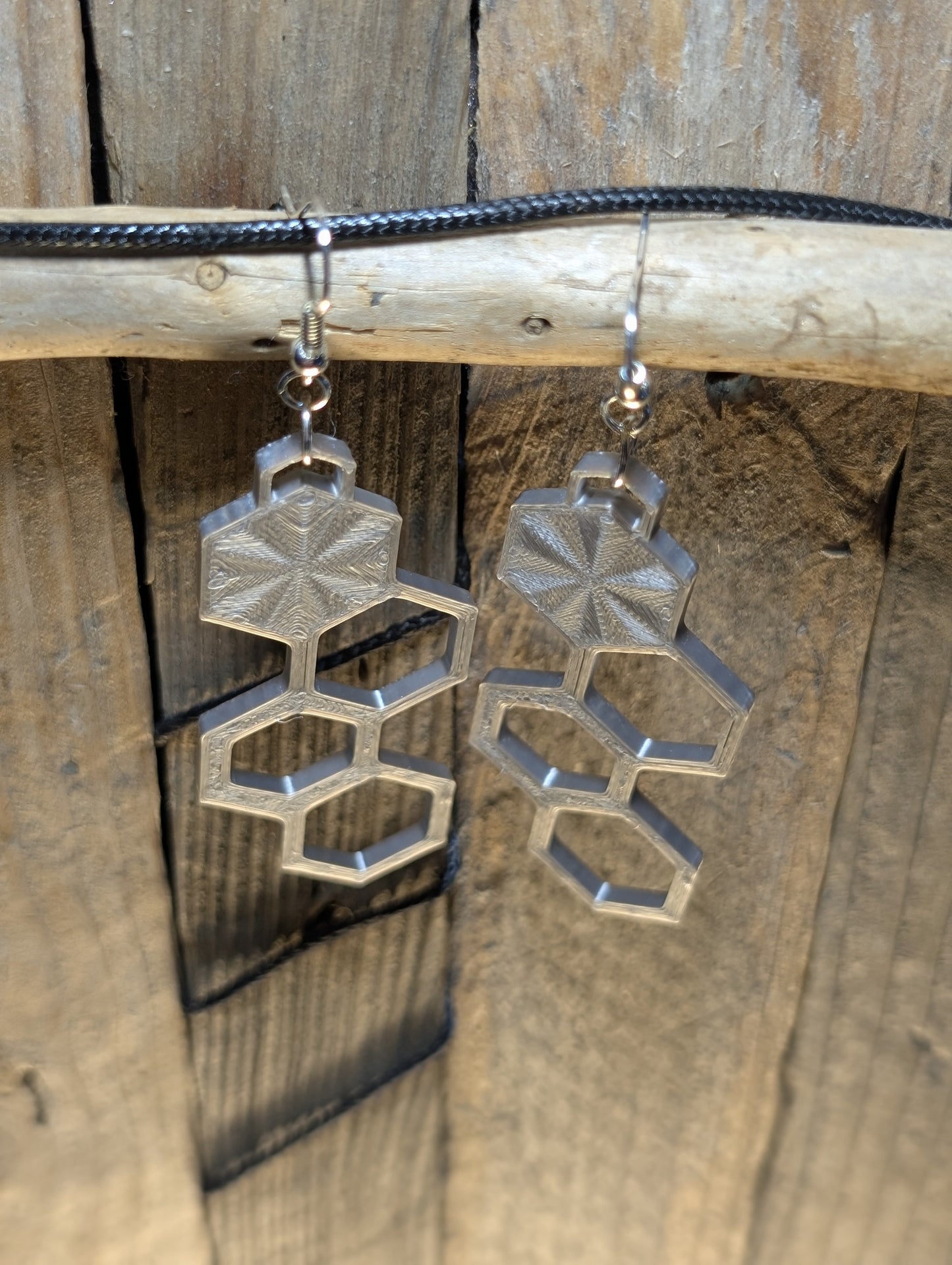 Hexagon Earrings