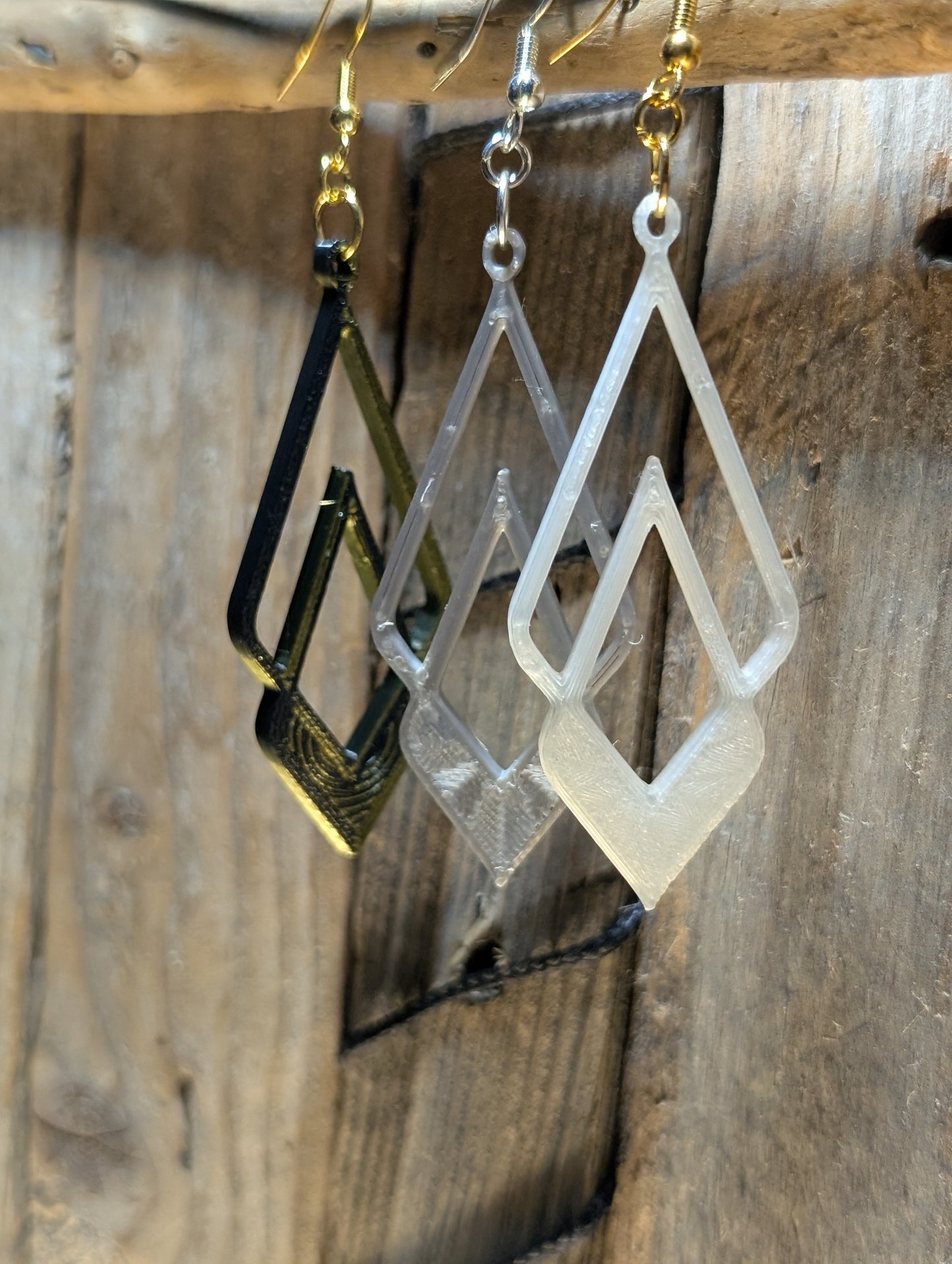 Geometric Drop Earrings