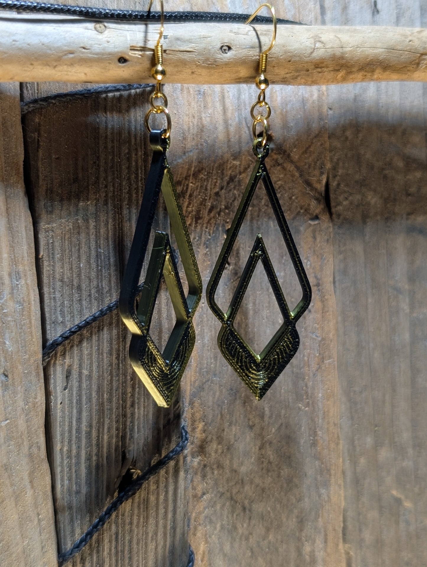Geometric Drop Earrings