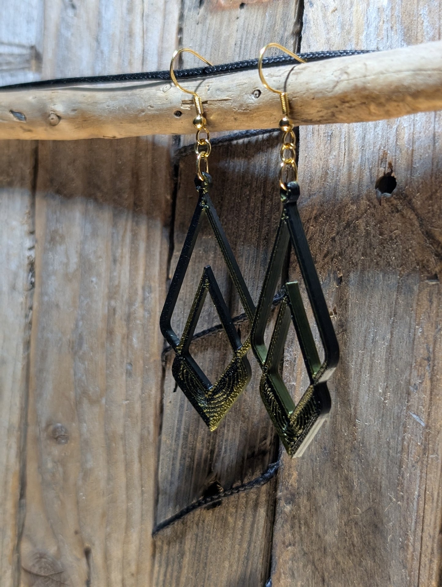 Geometric Drop Earrings