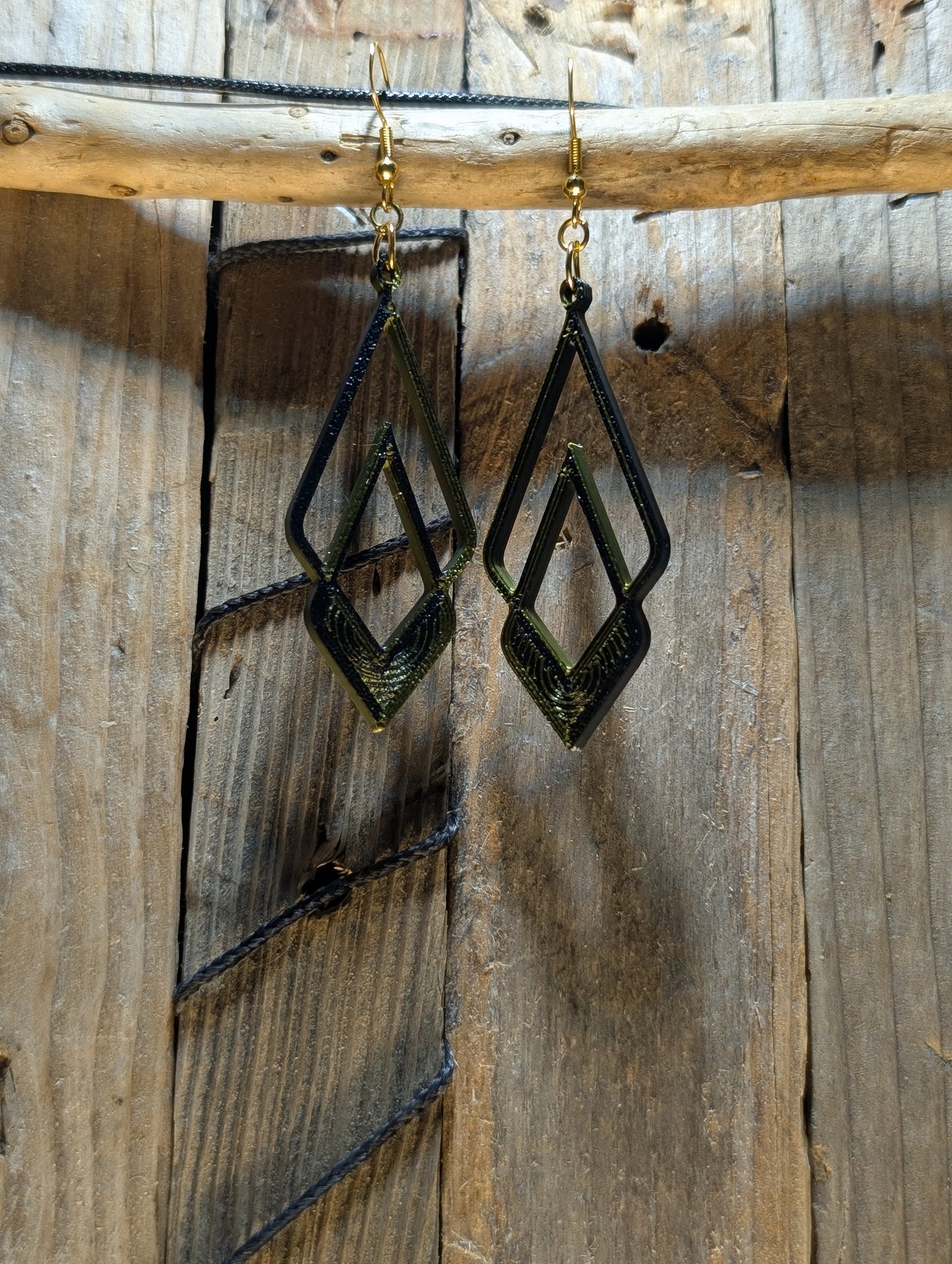 Geometric Drop Earrings