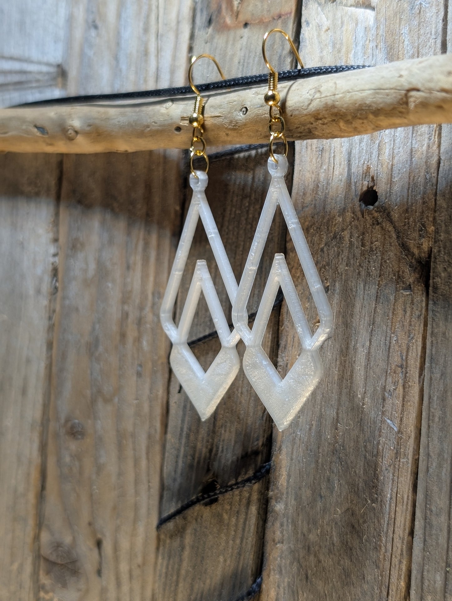 Geometric Drop Earrings