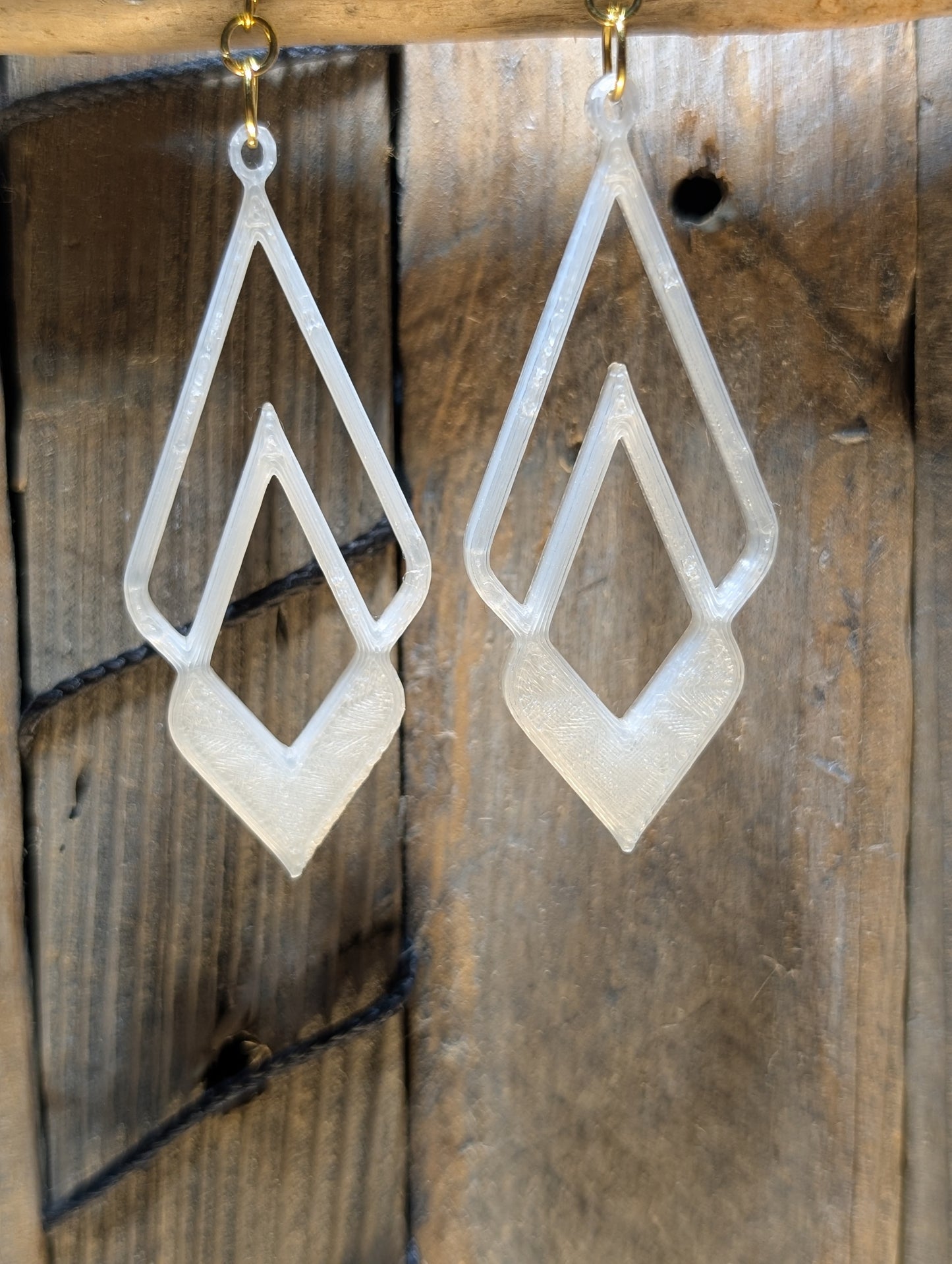Geometric Drop Earrings