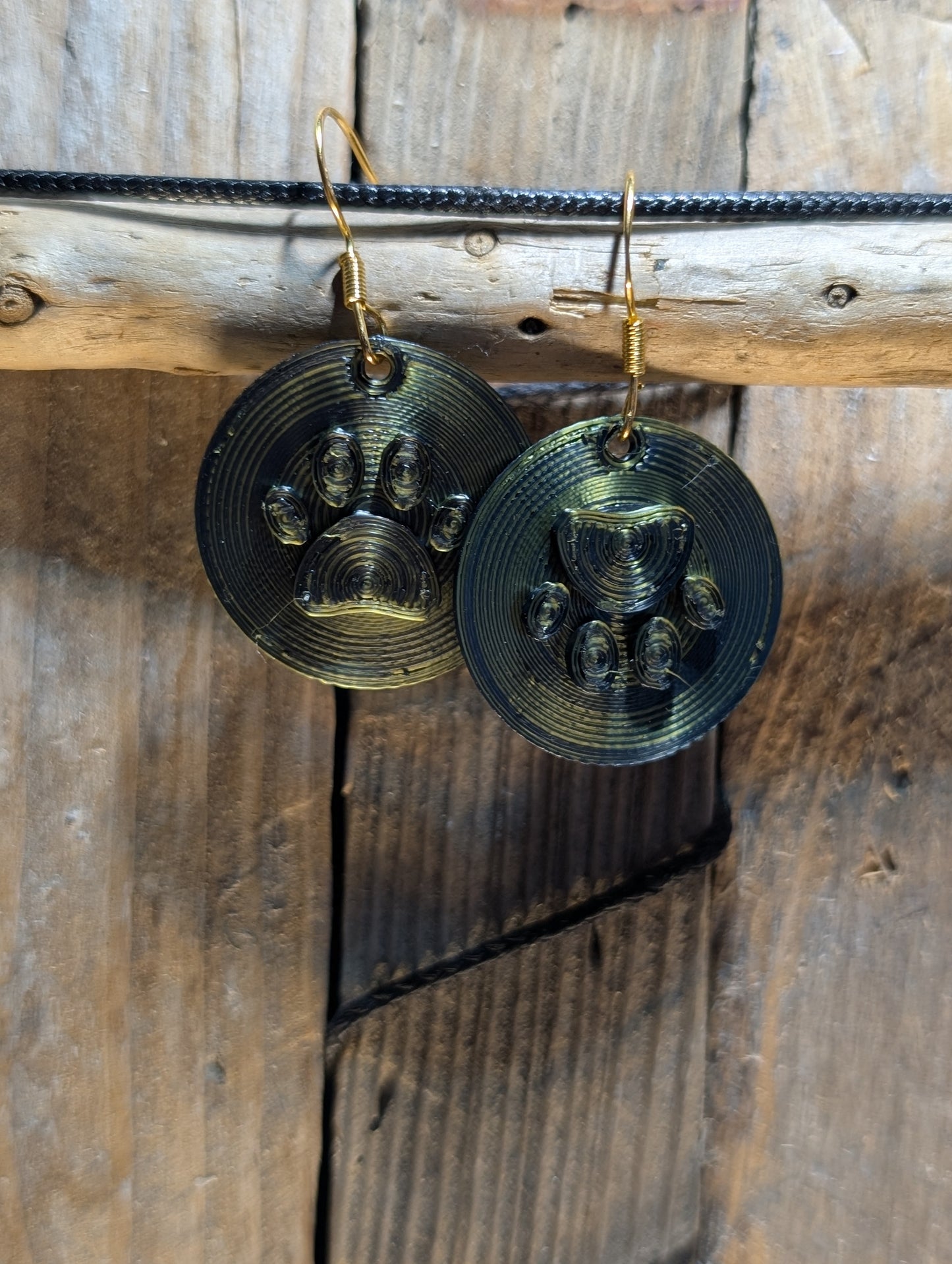Cat & Dog Paw Earrings
