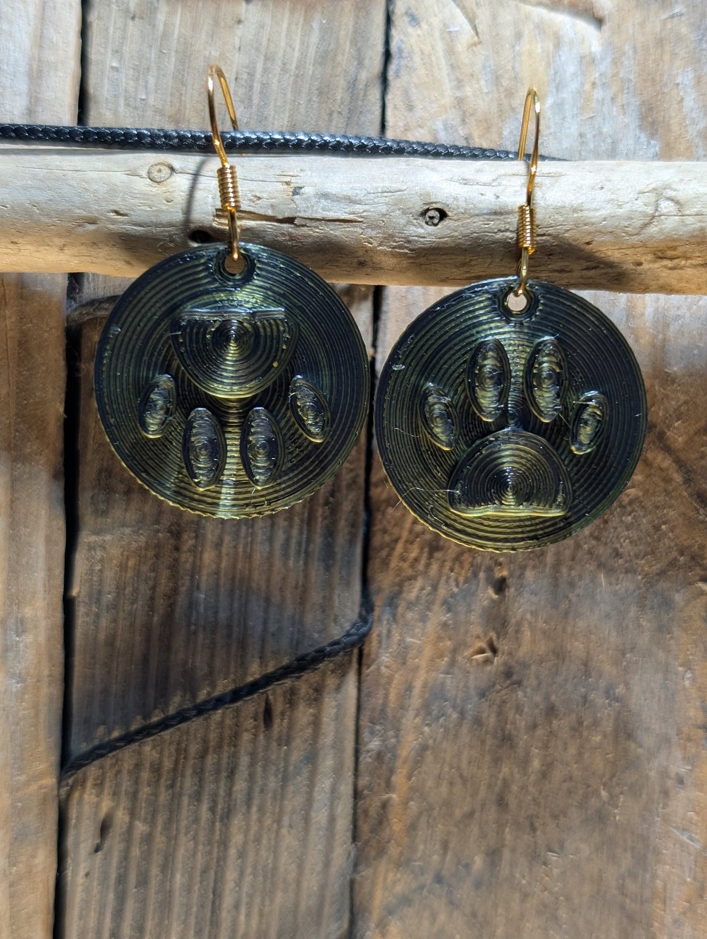 Bear & Wolf Paw Earrings