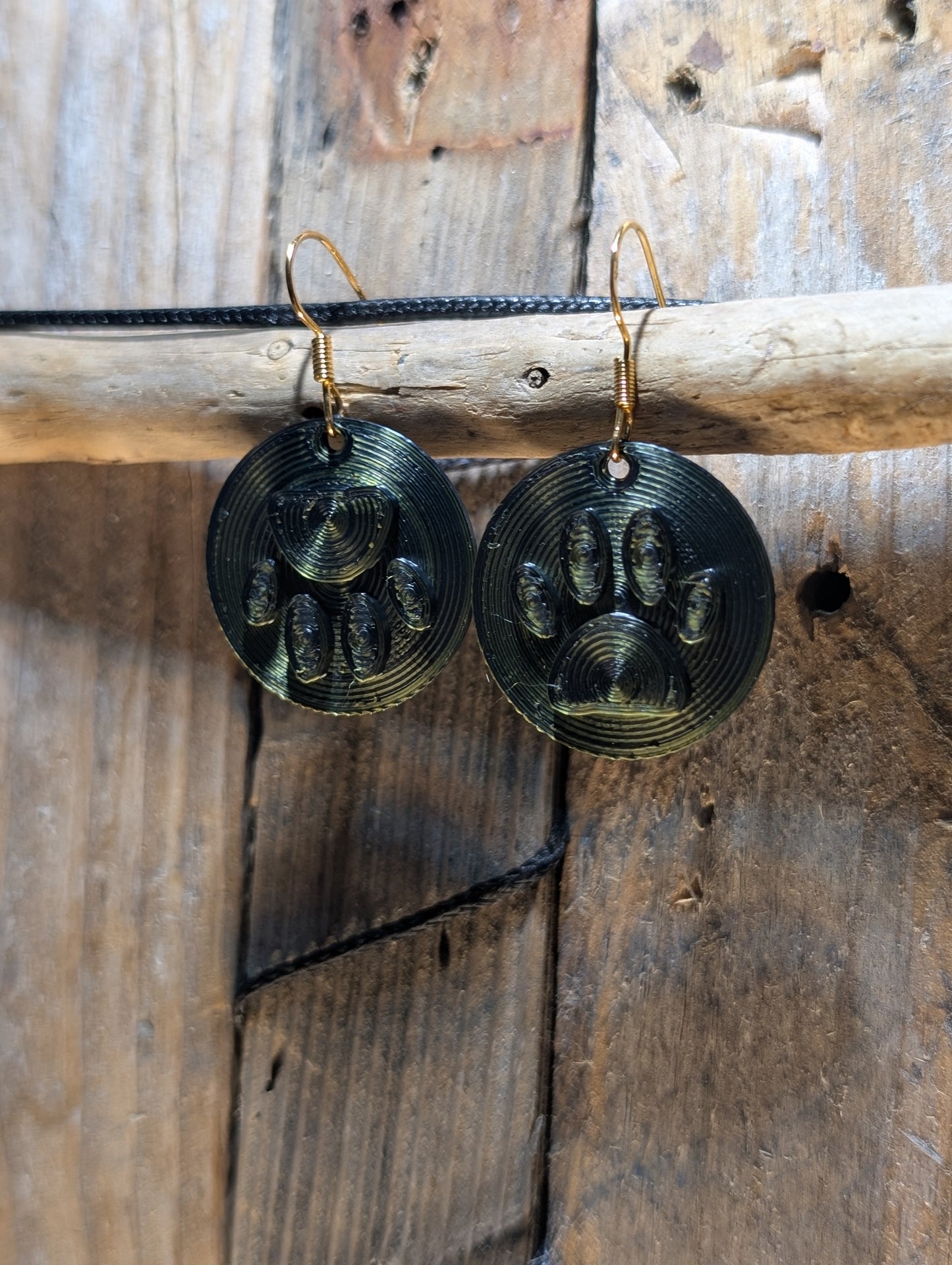 Cat & Dog Paw Earrings