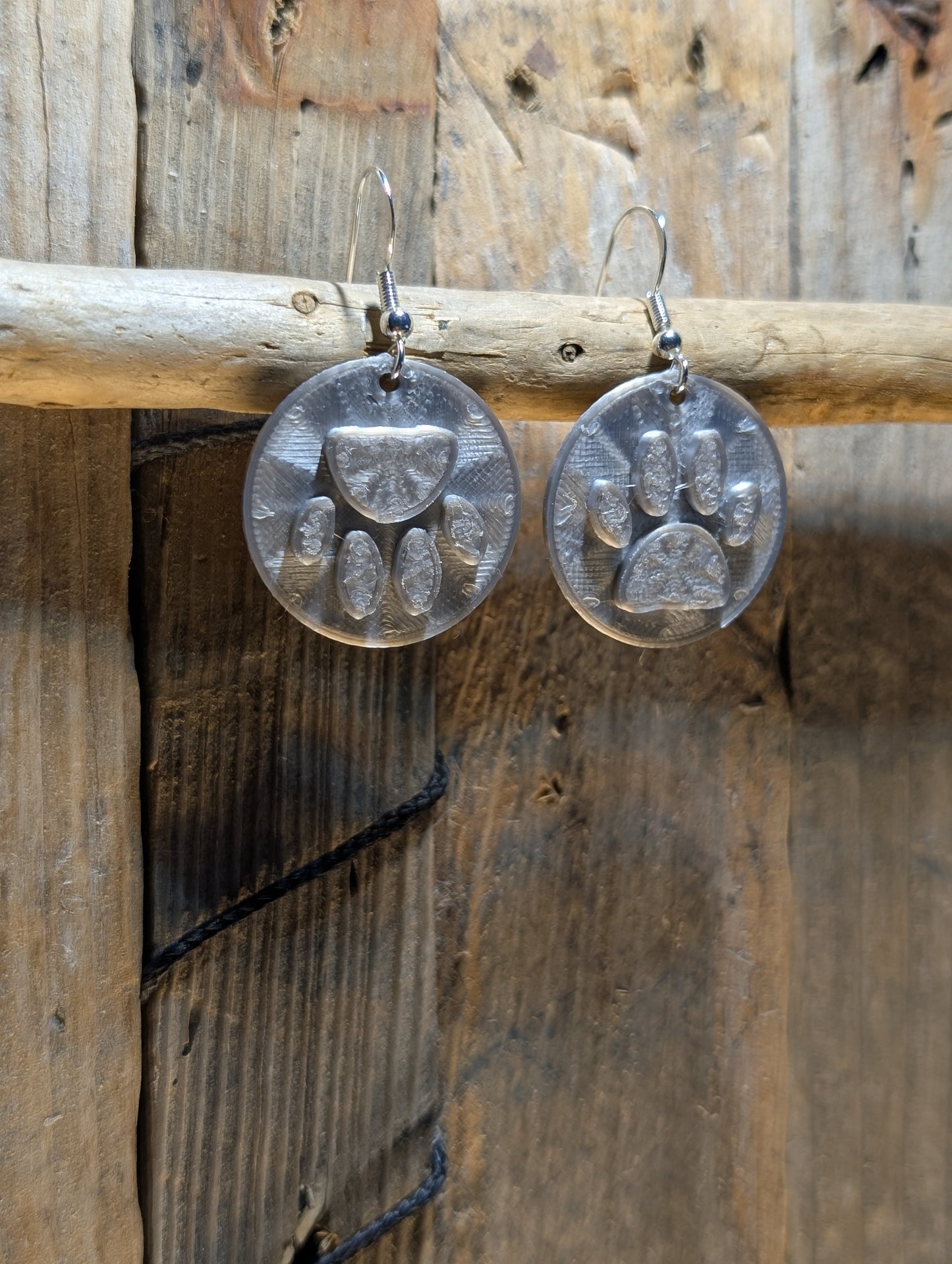 Cat & Dog Paw Earrings