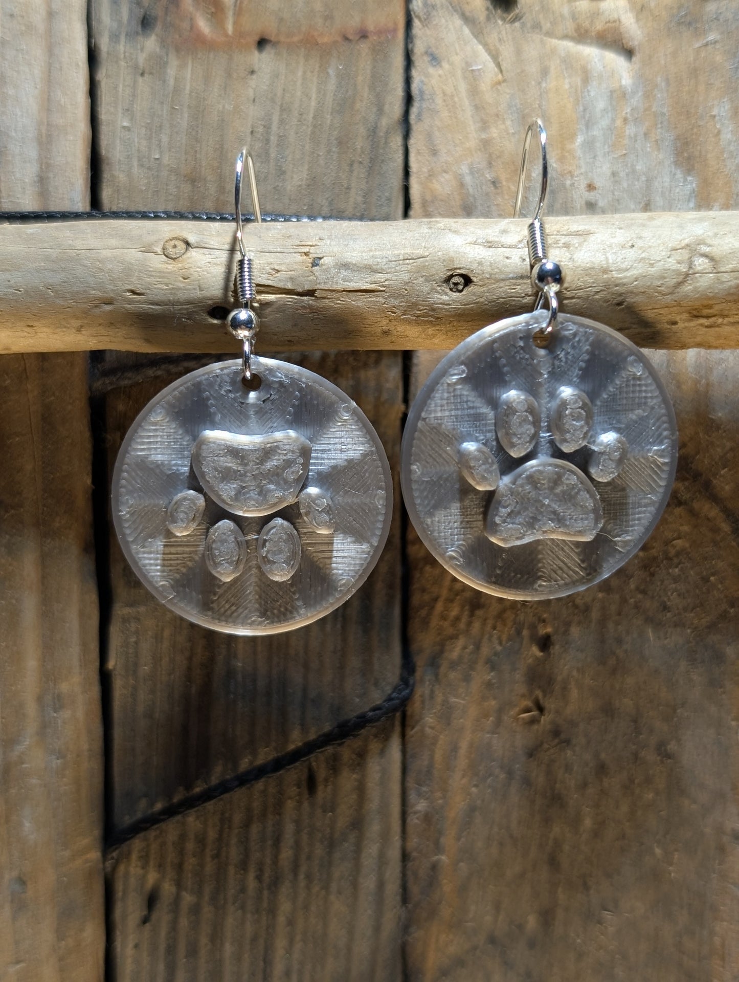 Cat & Dog Paw Earrings
