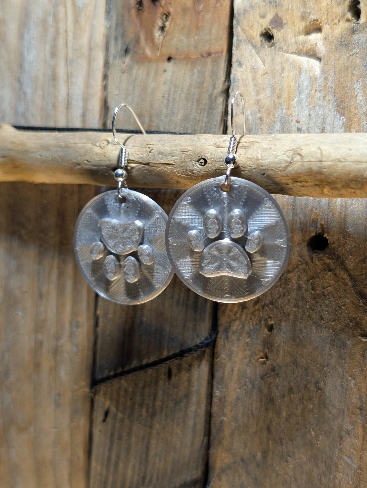 Cat & Dog Paw Earrings