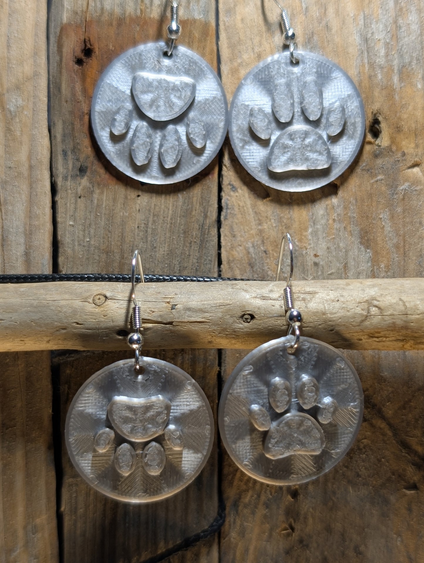 Cat & Dog Paw Earrings