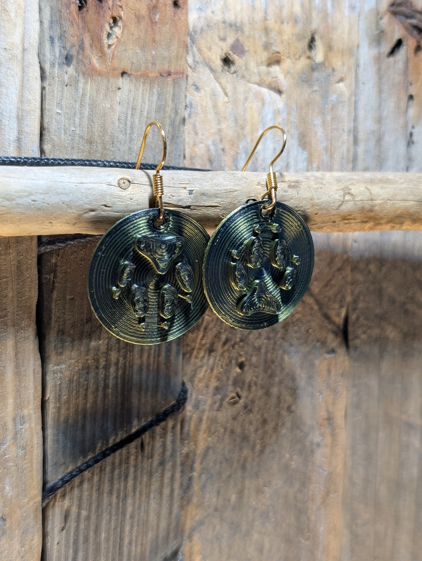 Bear & Wolf Paw Earrings