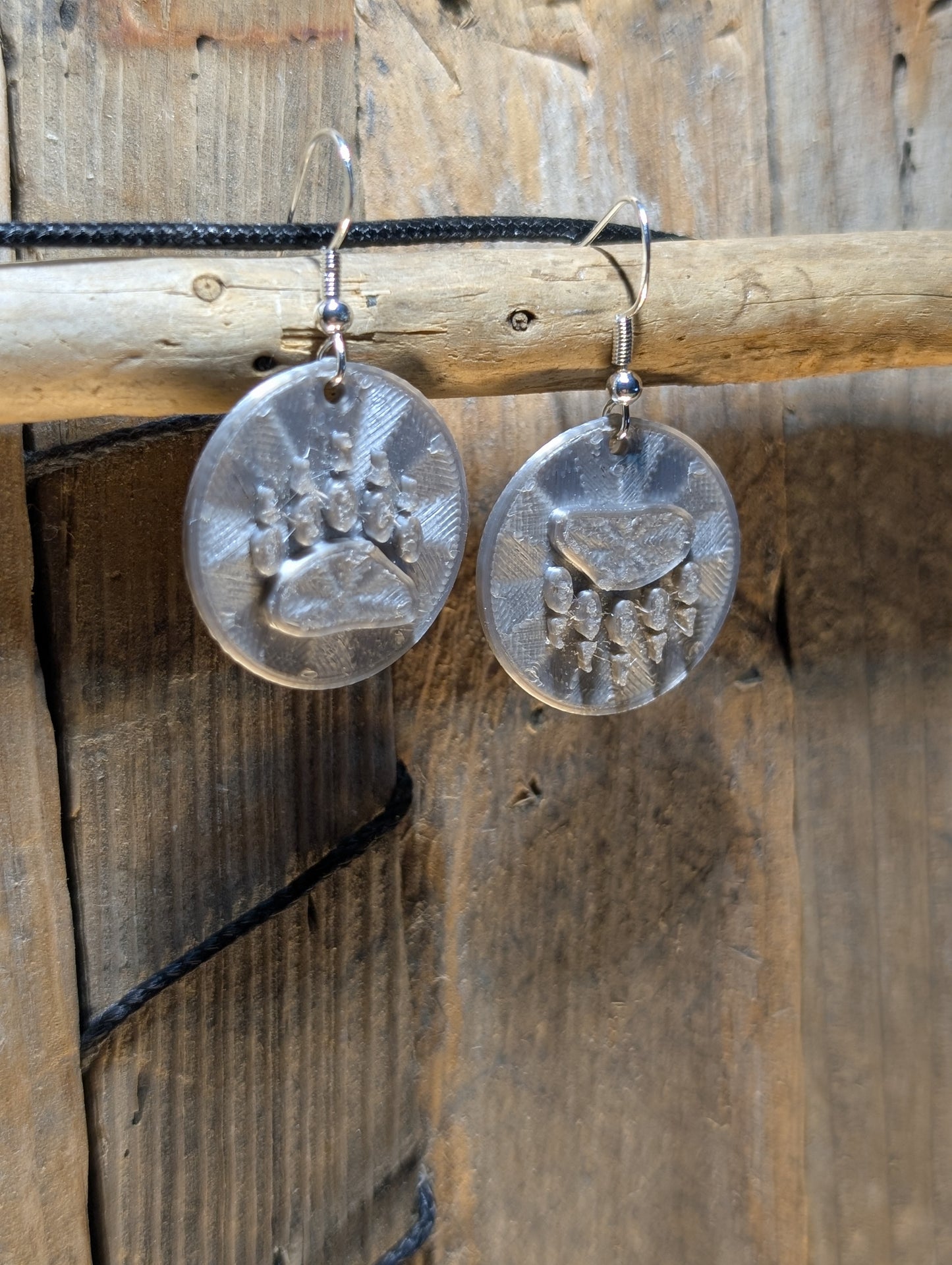 Bear & Wolf Paw Earrings