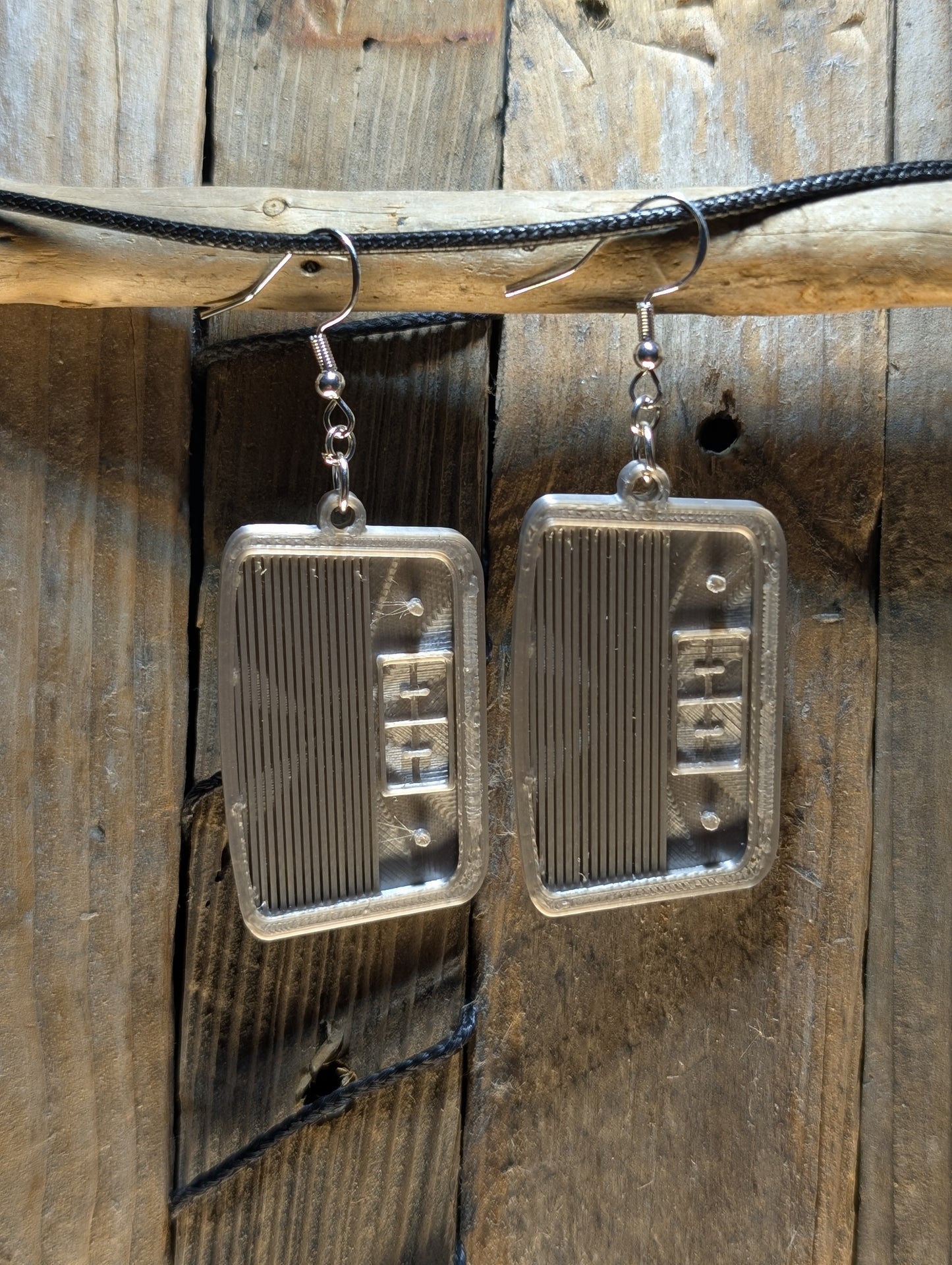 Retro Radio Earrings