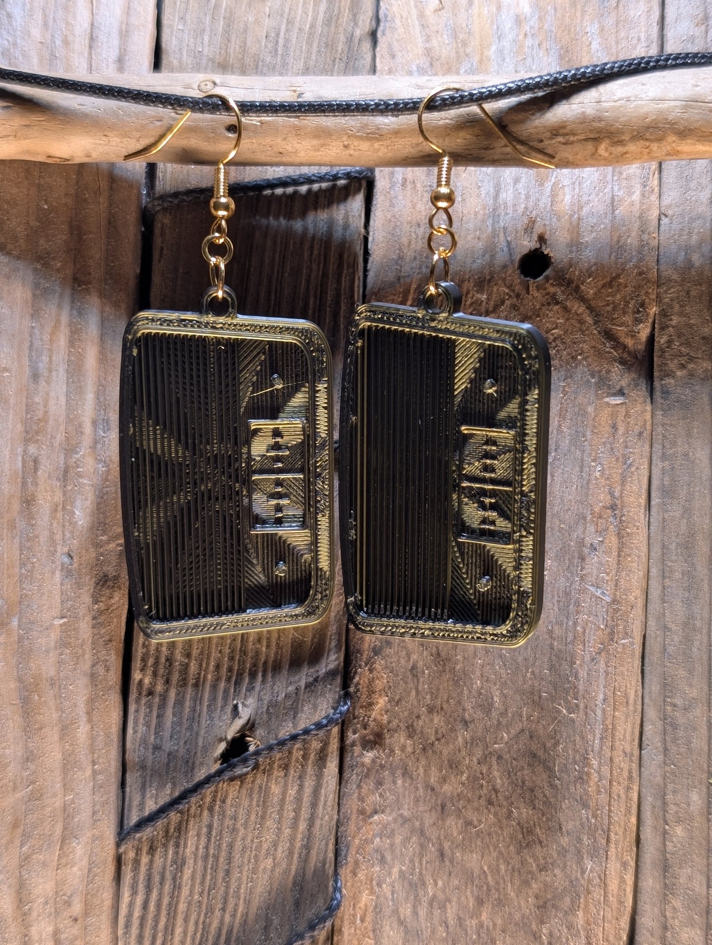 Retro Radio Earrings