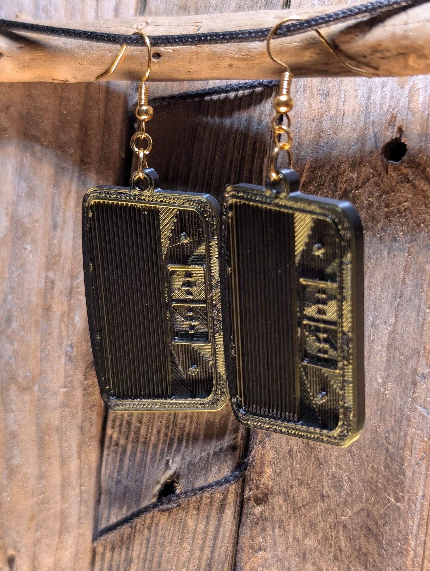 Retro Radio Earrings