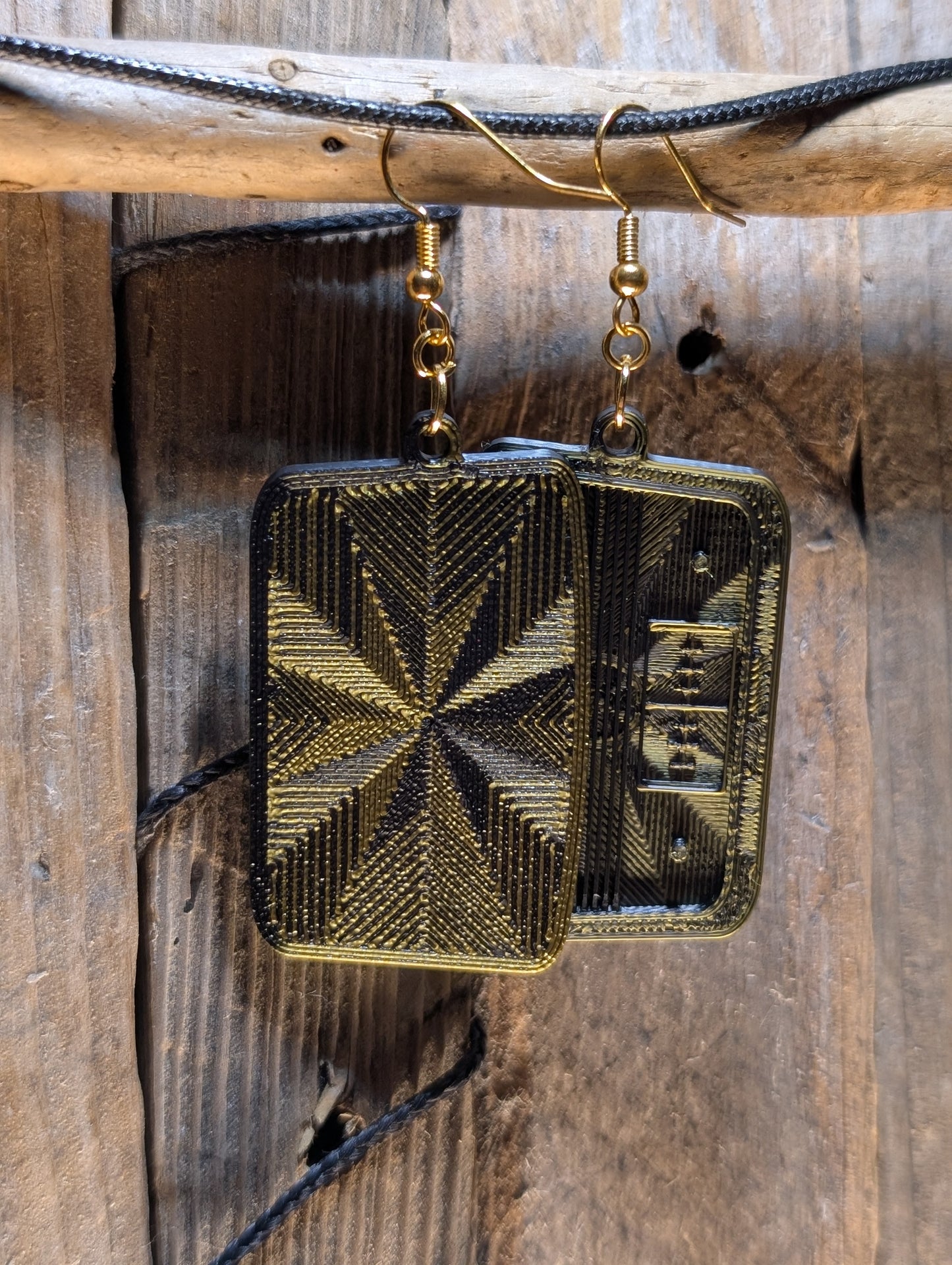 Retro Radio Earrings