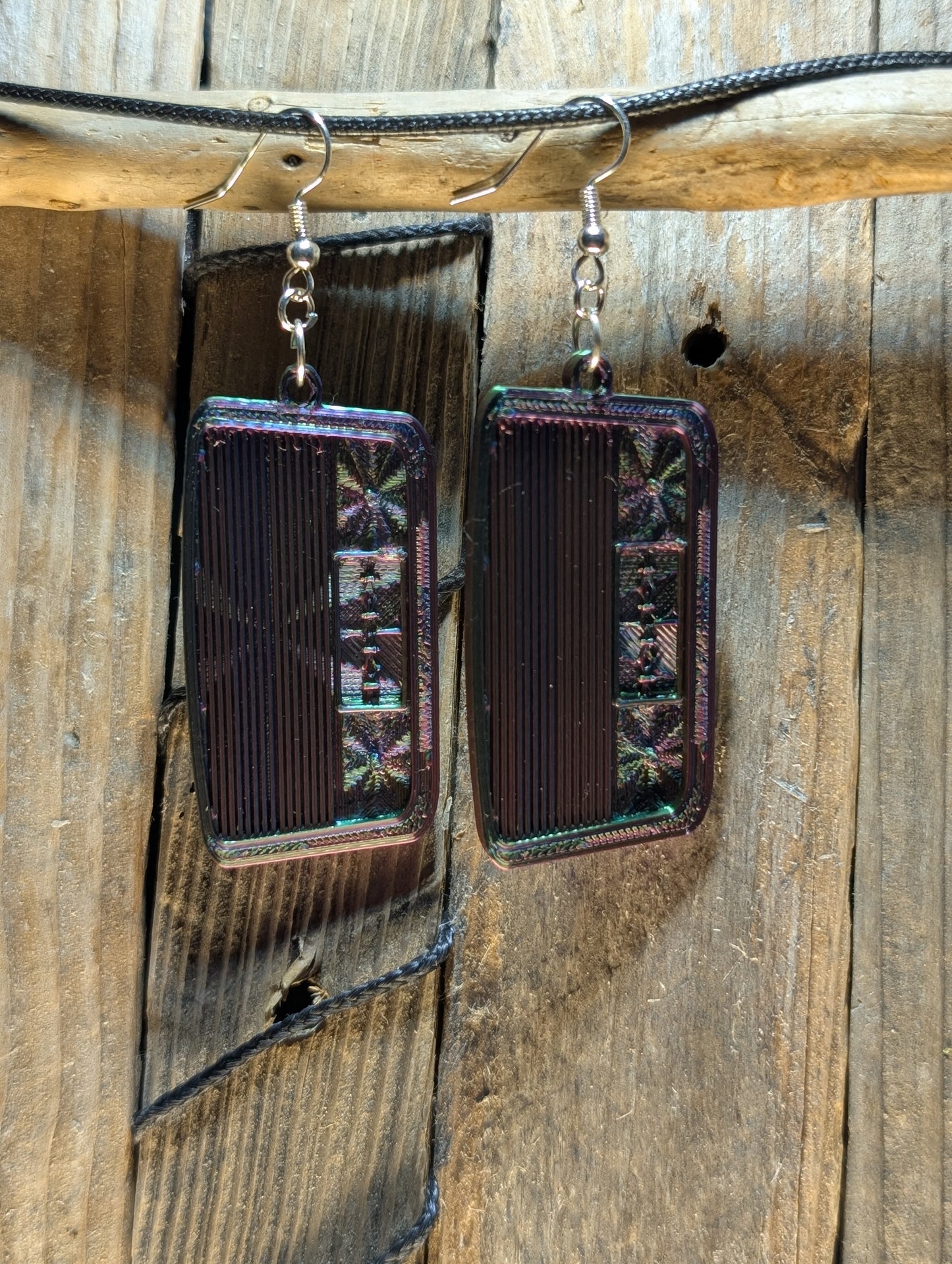 Retro Radio Earrings