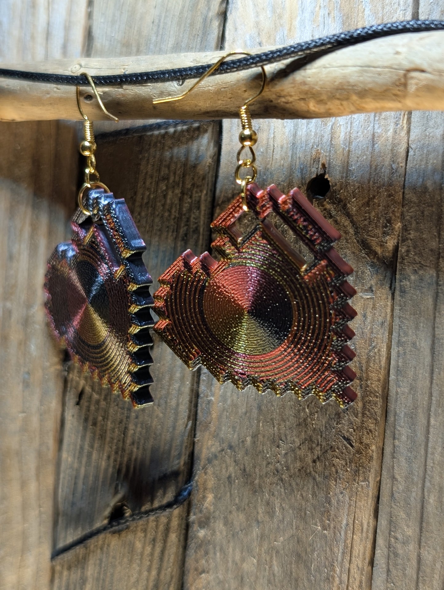 Pixel Heart Earrings