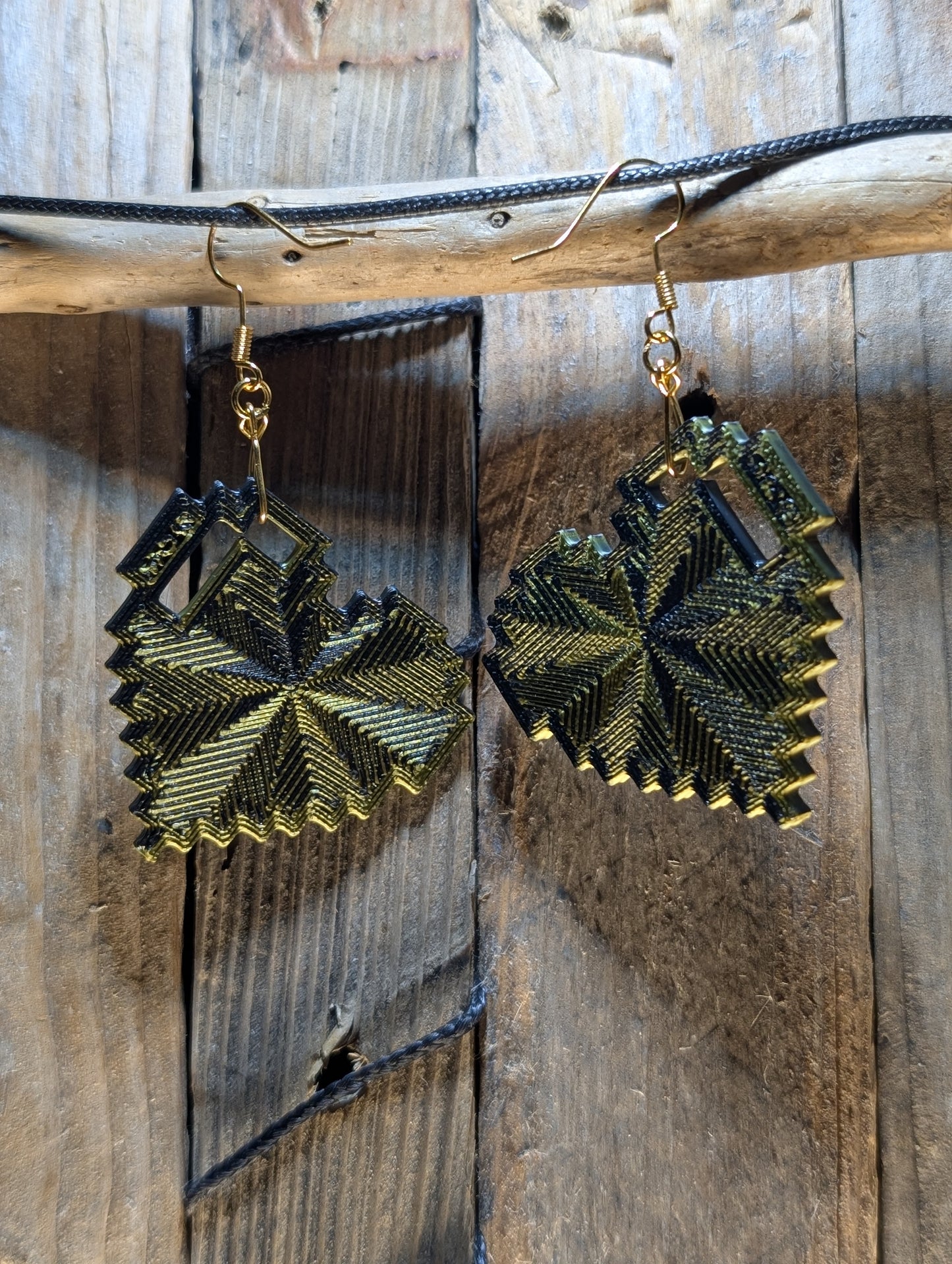 Pixel Heart Earrings