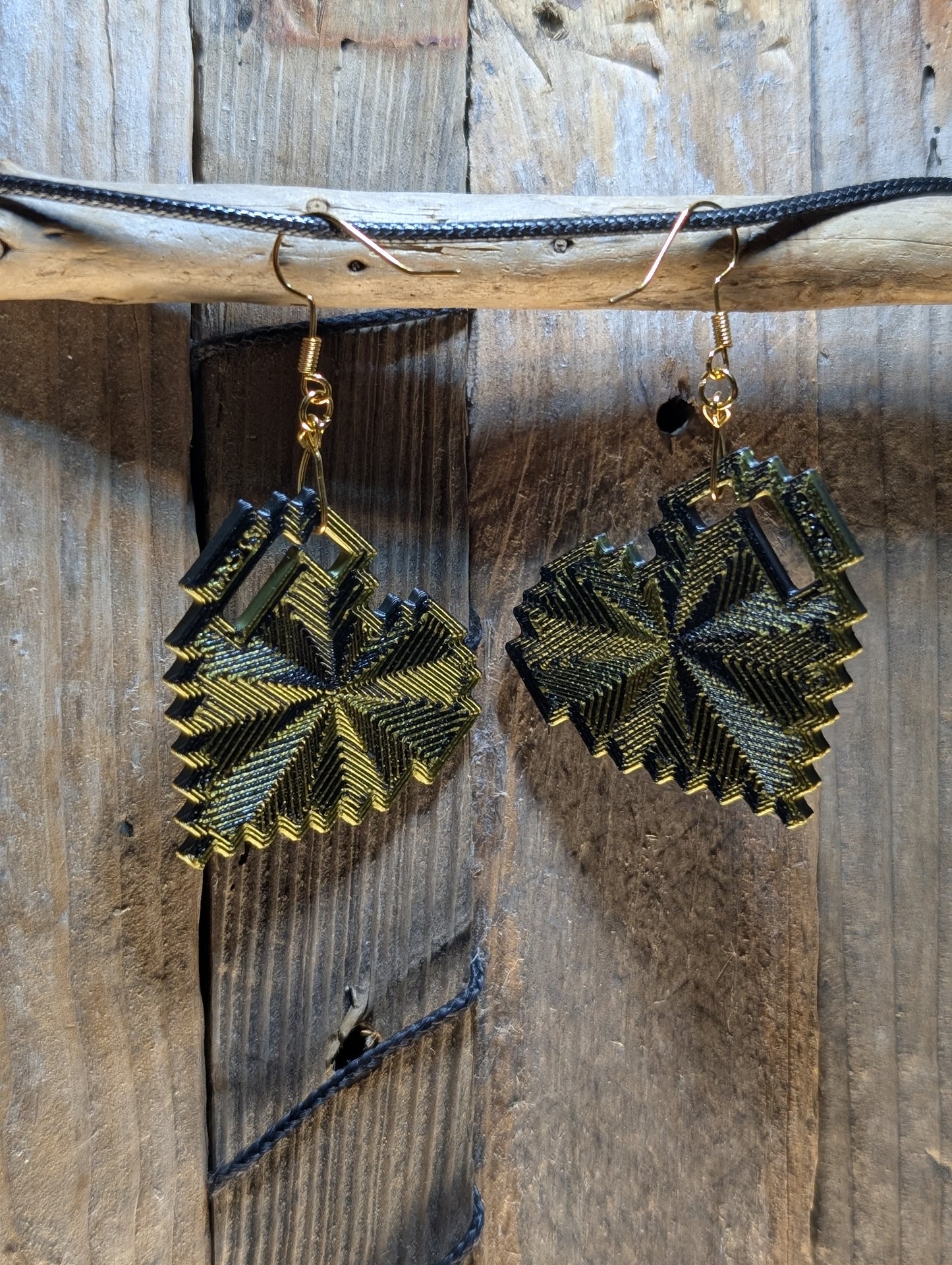 Pixel Heart Earrings