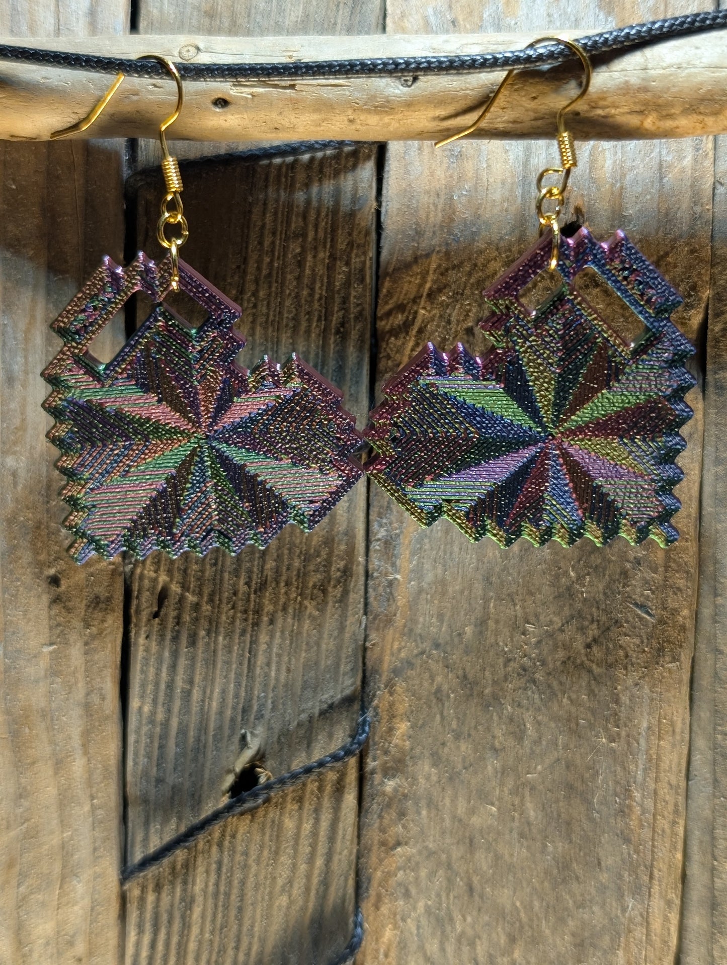 Pixel Heart Earrings