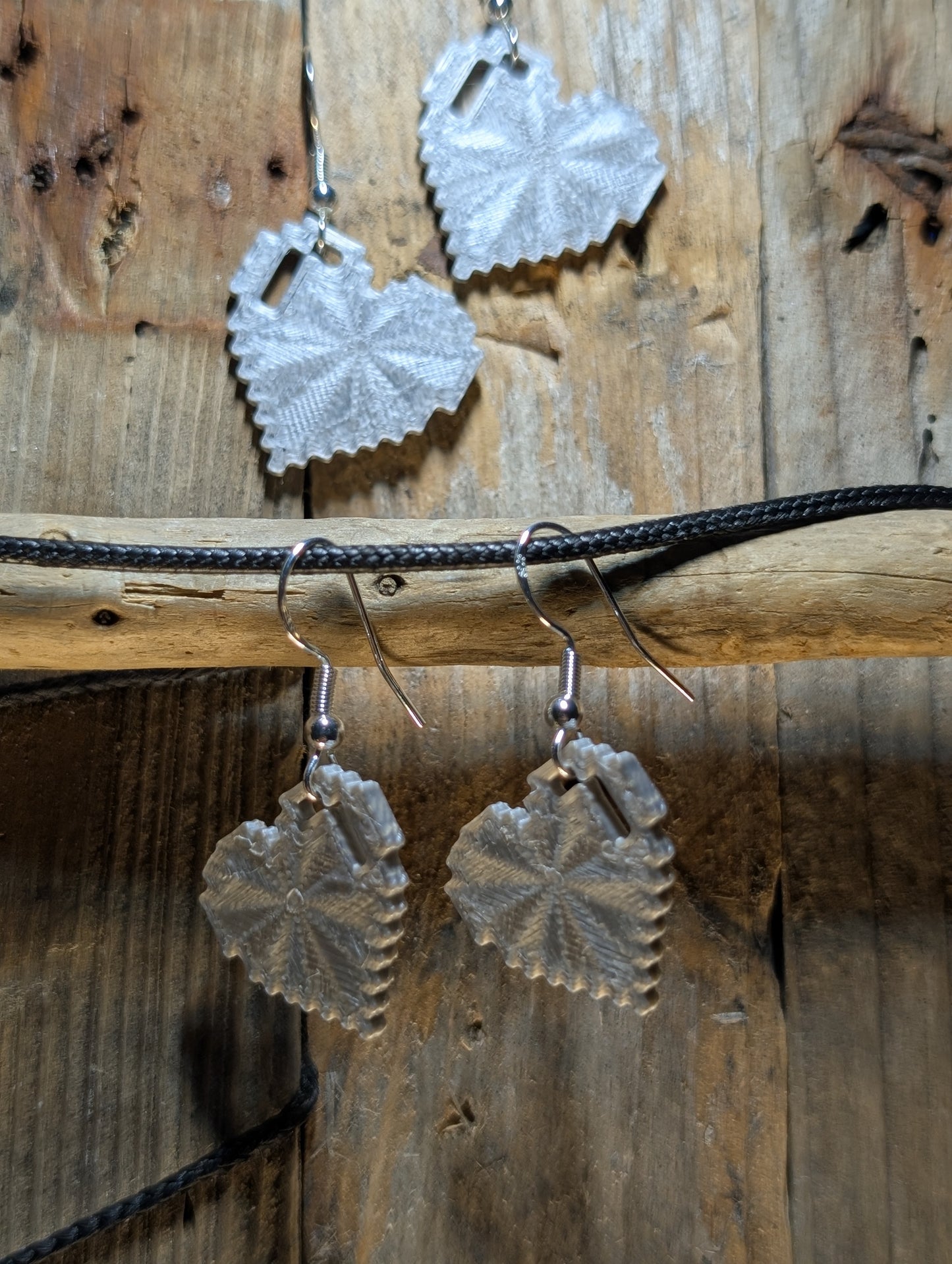 Mini Pixel Heart Earrings Set