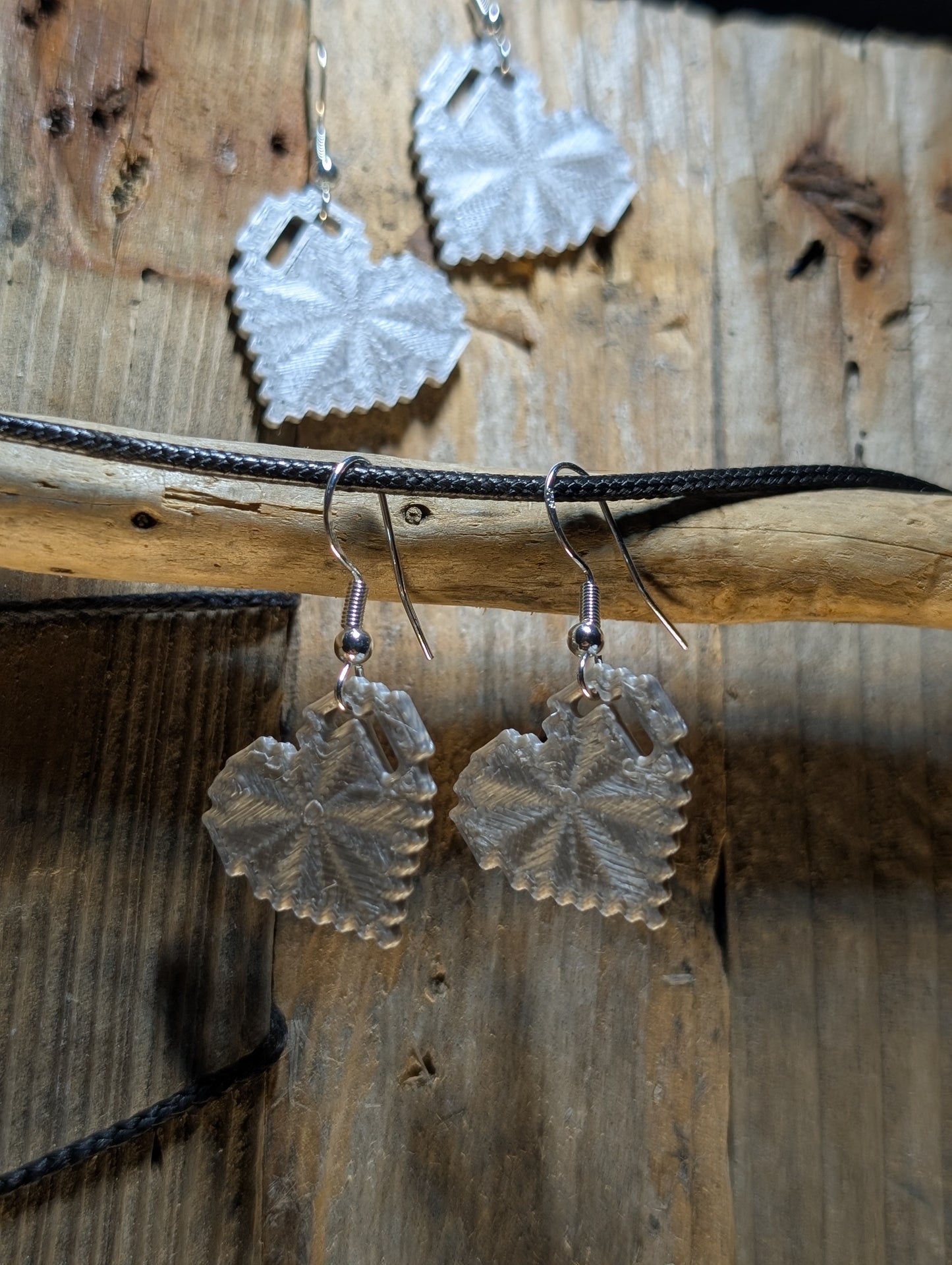 Mini Pixel Heart Earrings Set