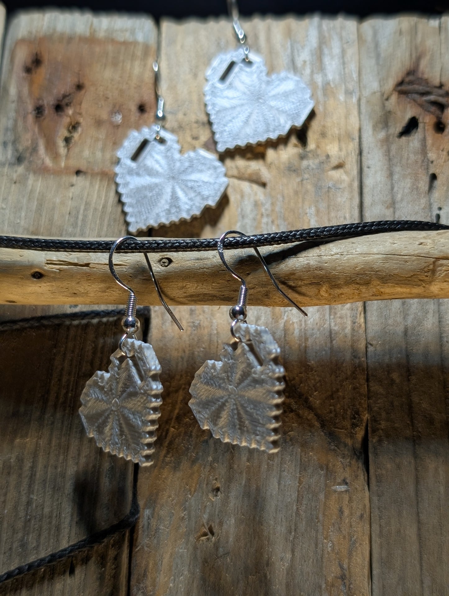 Mini Pixel Heart Earrings Set