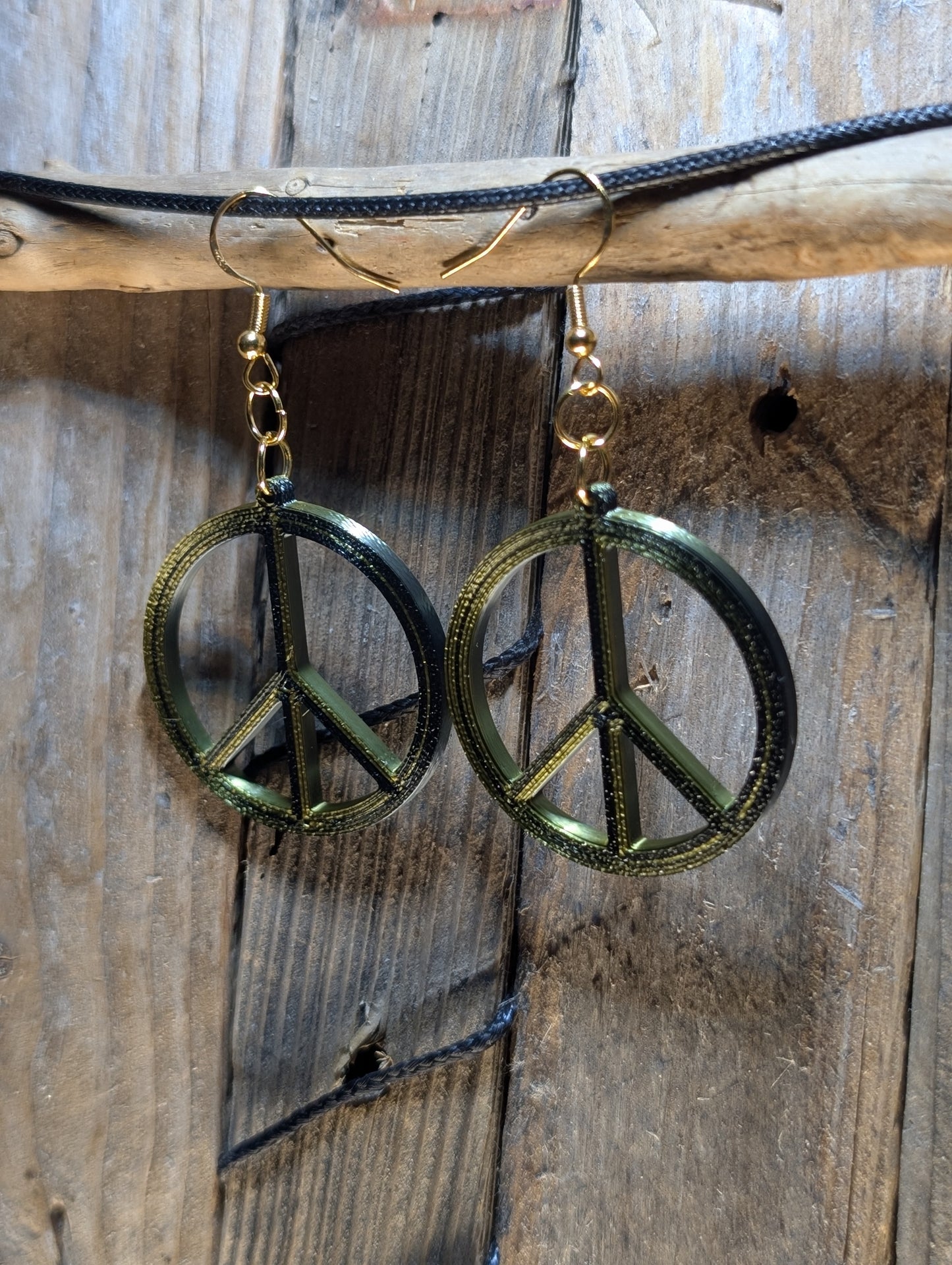 Peace Sign Earrings
