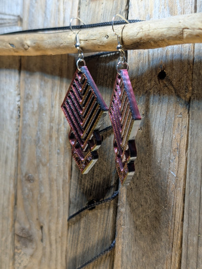 Geometric Dangle Earrings