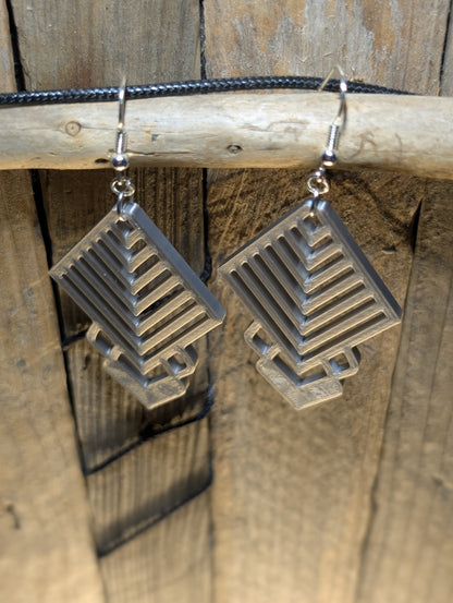 Geometric Dangle Earrings